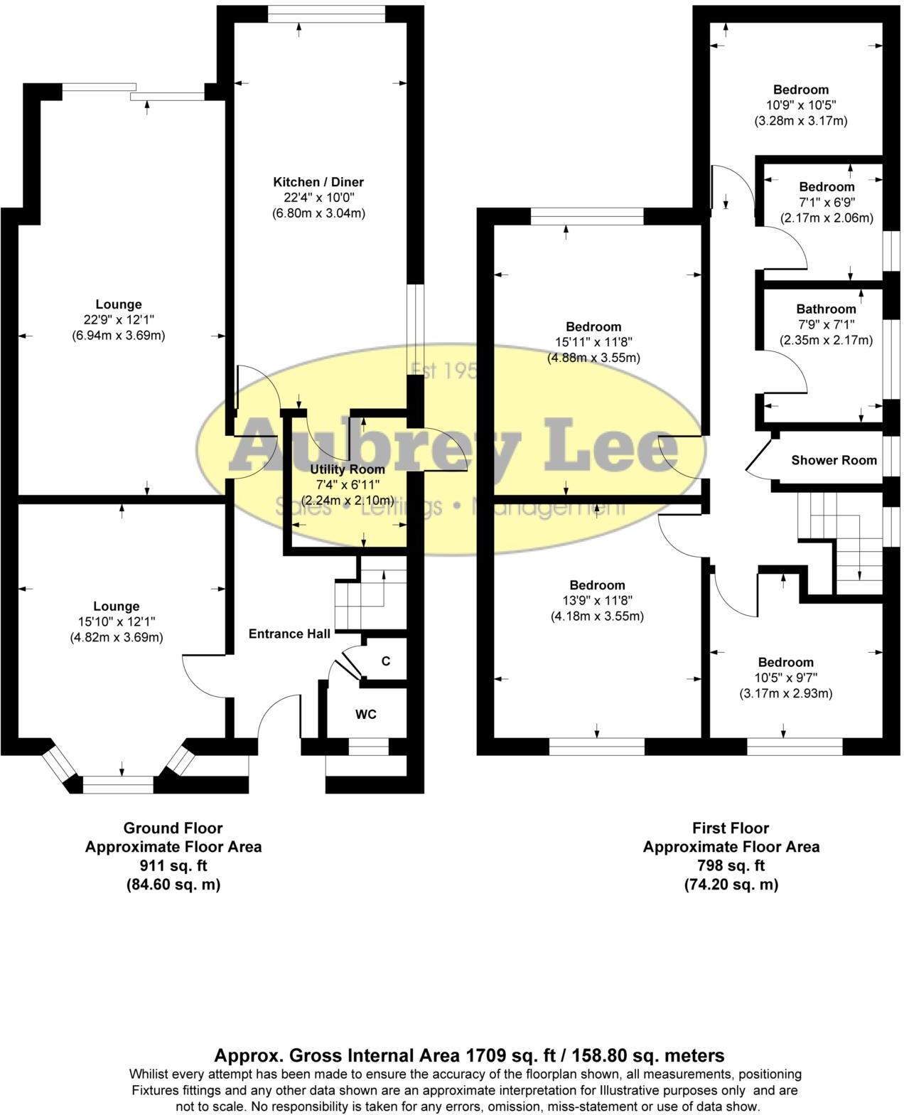 Tewkesbury Drive, Prestwich floorplan