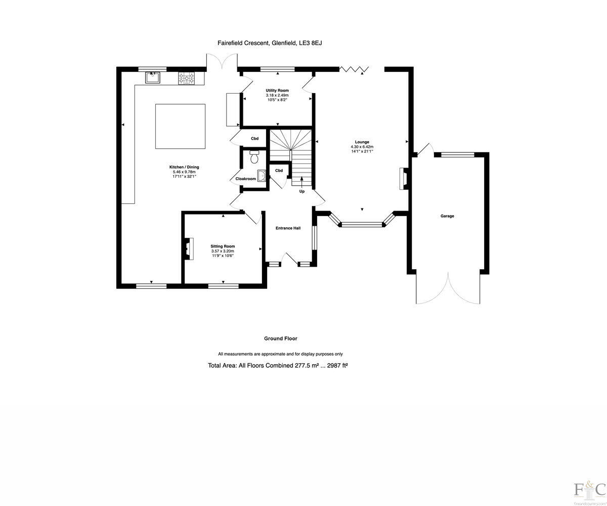Fairefield Crescent, Glenfield, LE3 floorplan