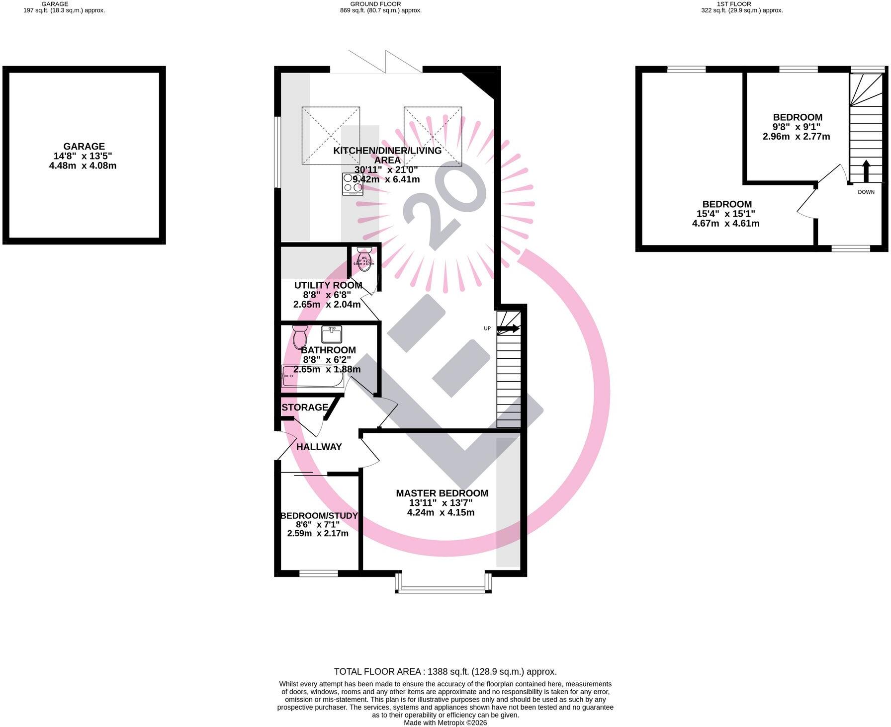 Anstable Road, Morecambe, LA4 floorplan