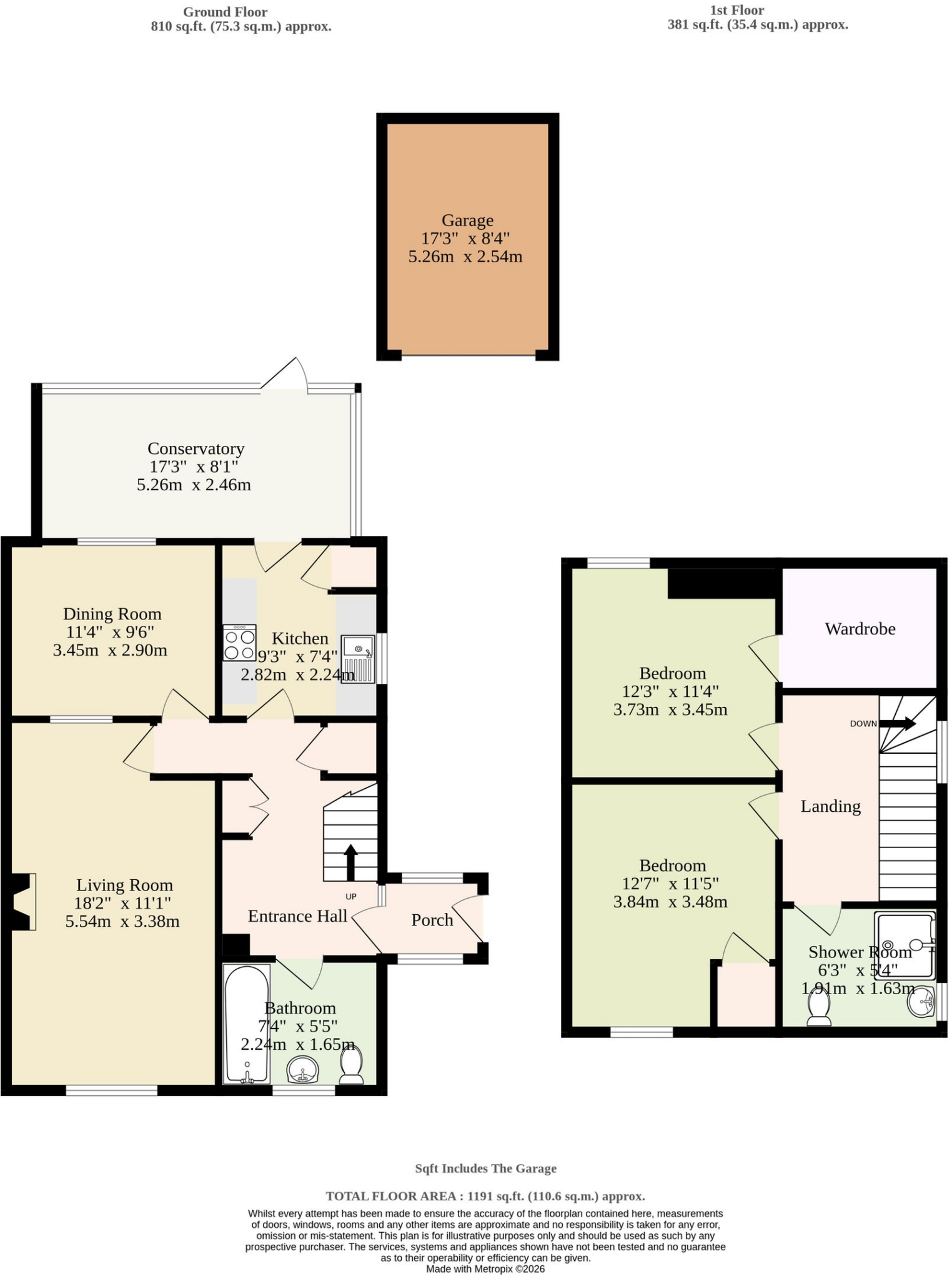 Mayfield Avenue, Kessingland floorplan