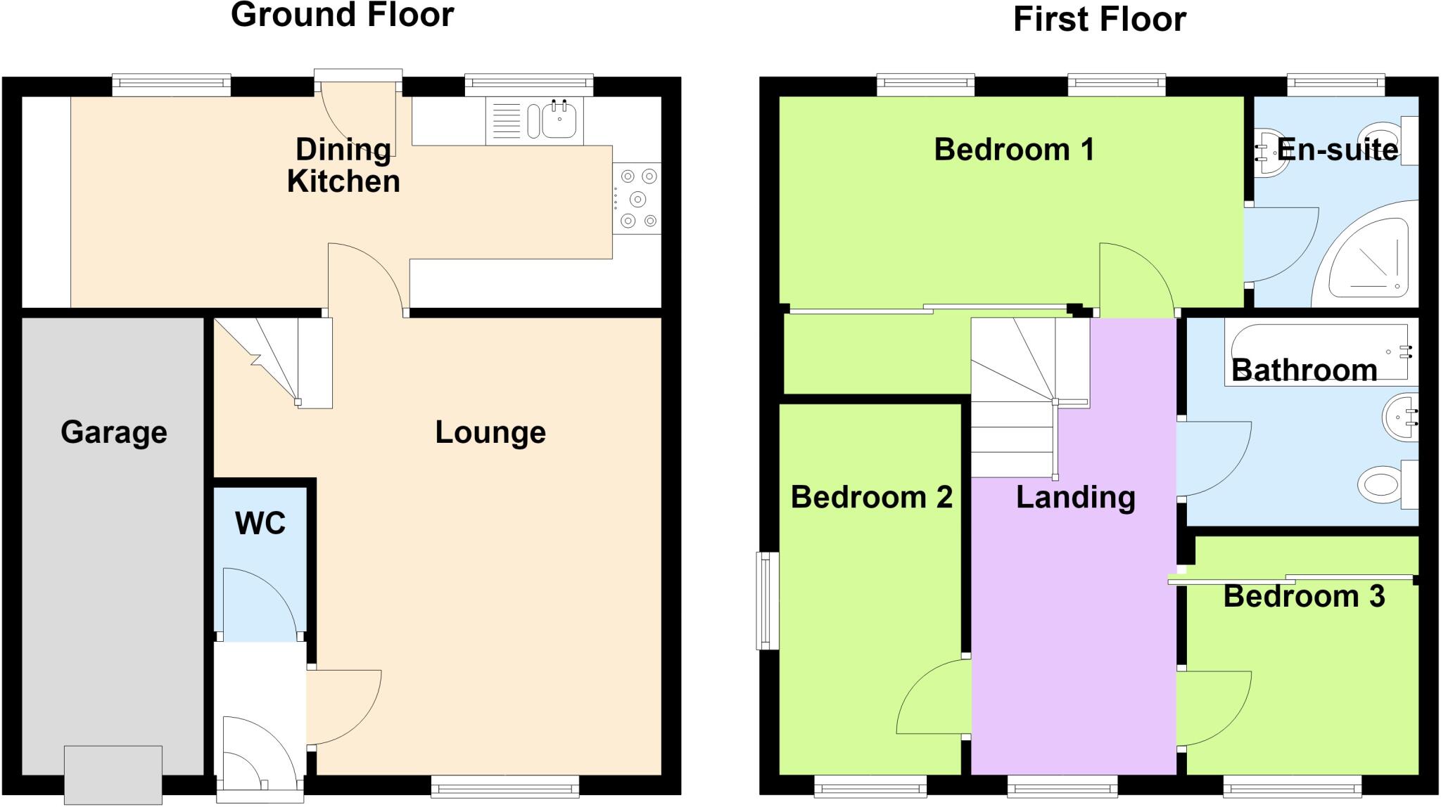 Parish Gardens, Leyland, Lancashire floorplan