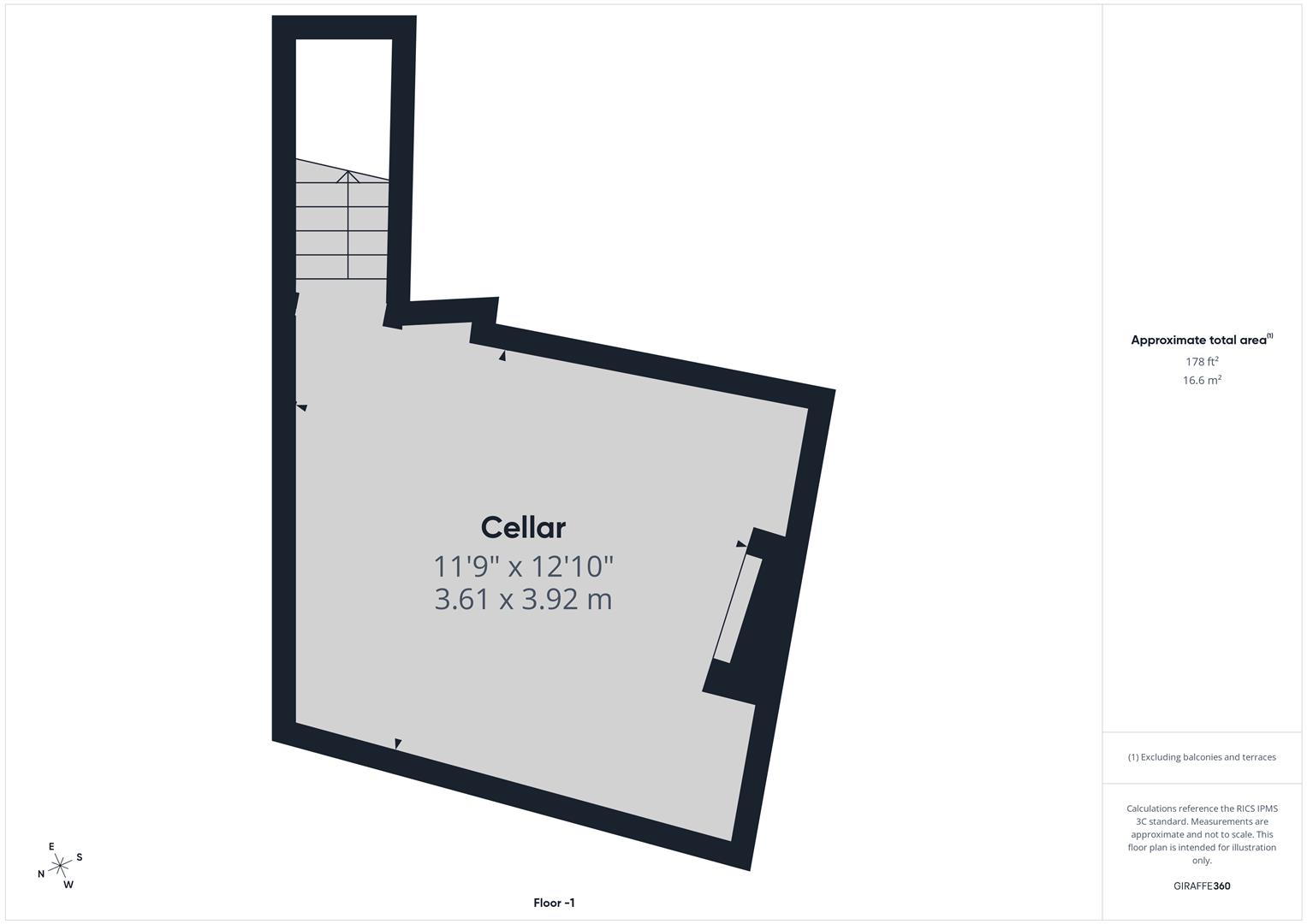 St. Georges Terrace, Kidderminster floorplan
