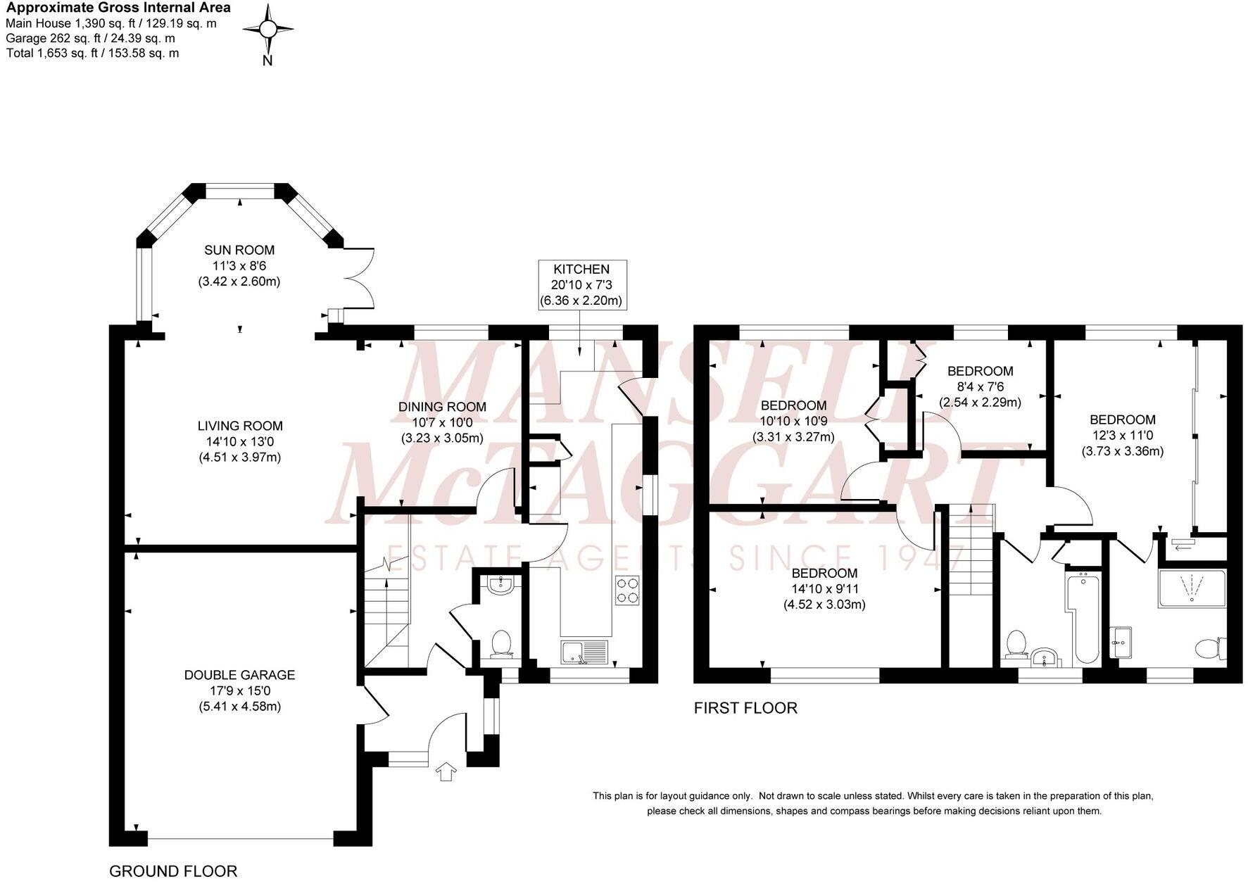 Titchfield Close, Burgess Hill, RH15 floorplan