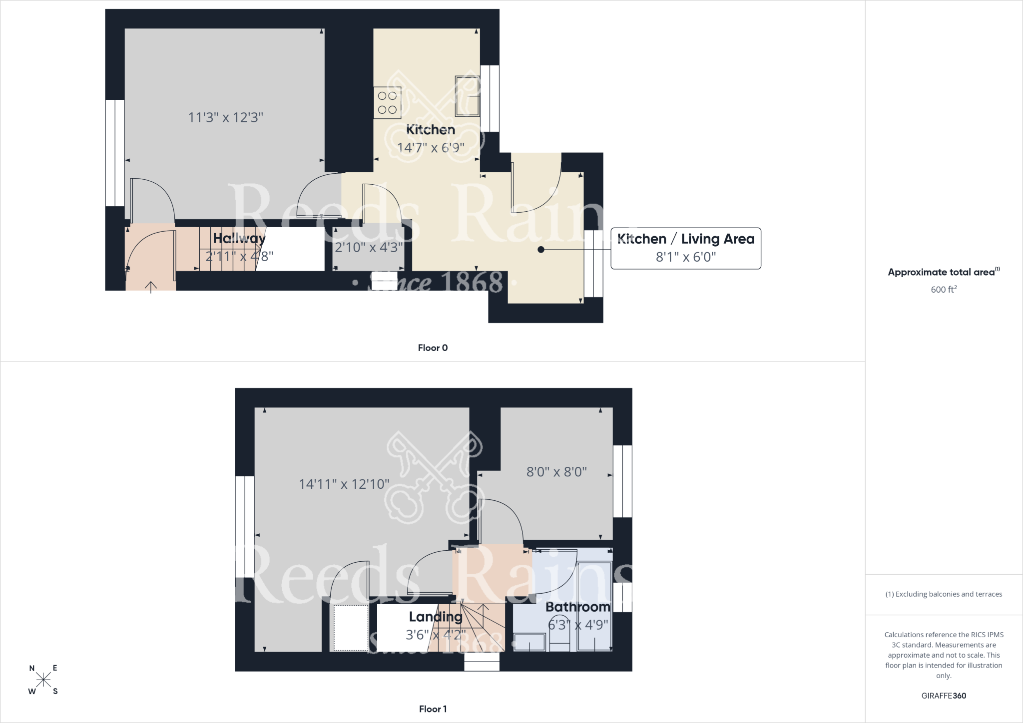 Kent Terrace, Haswell, Durham, DH6 floorplan