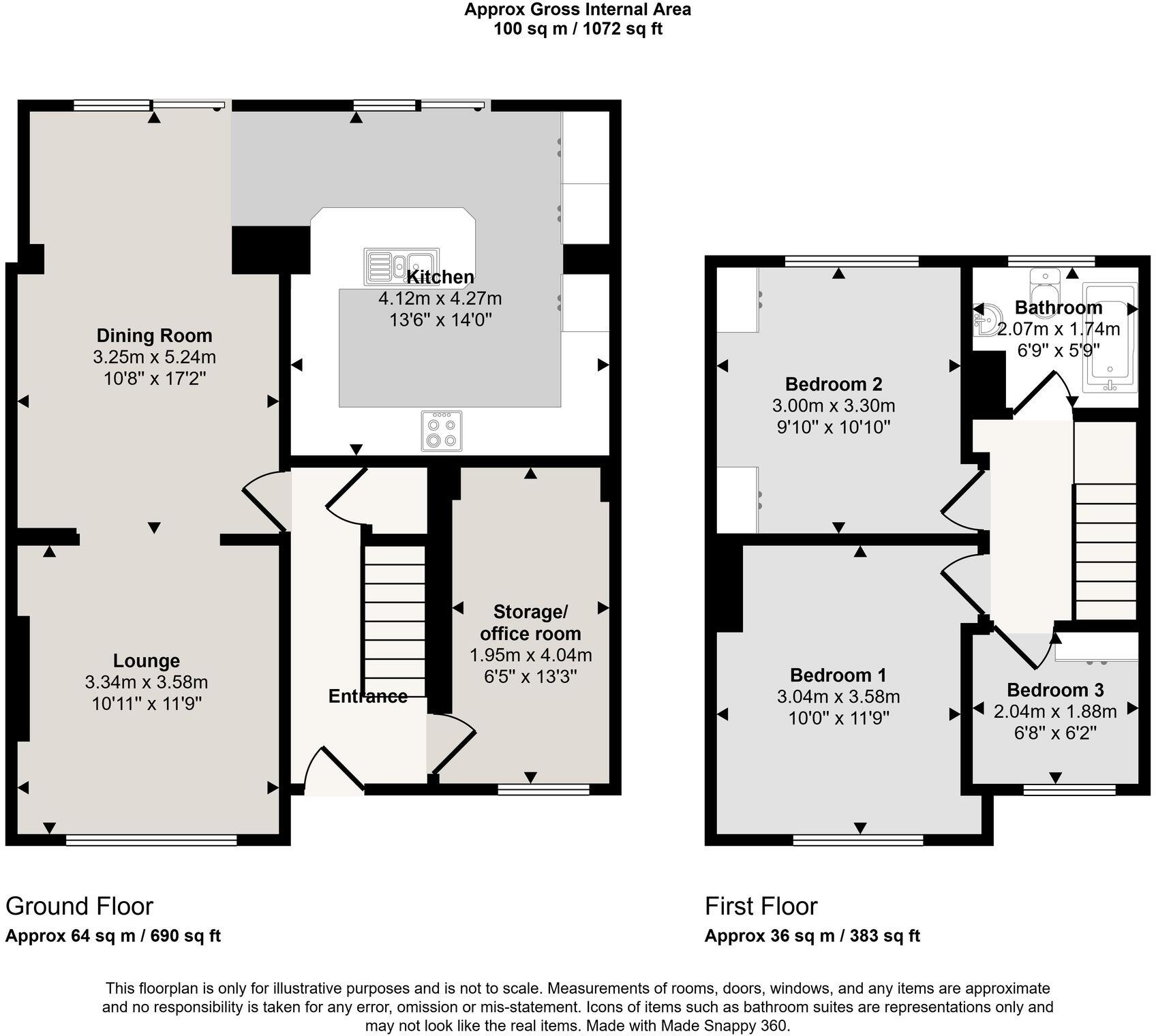 Carlton Way, Glazebrook, WA3 floorplan