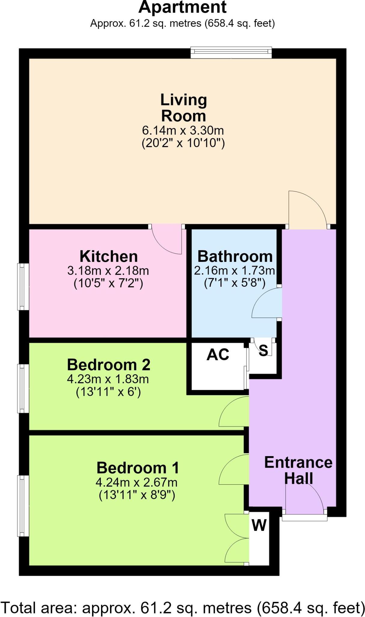 Cleaver Court, Station Road NN15  7HH floorplan