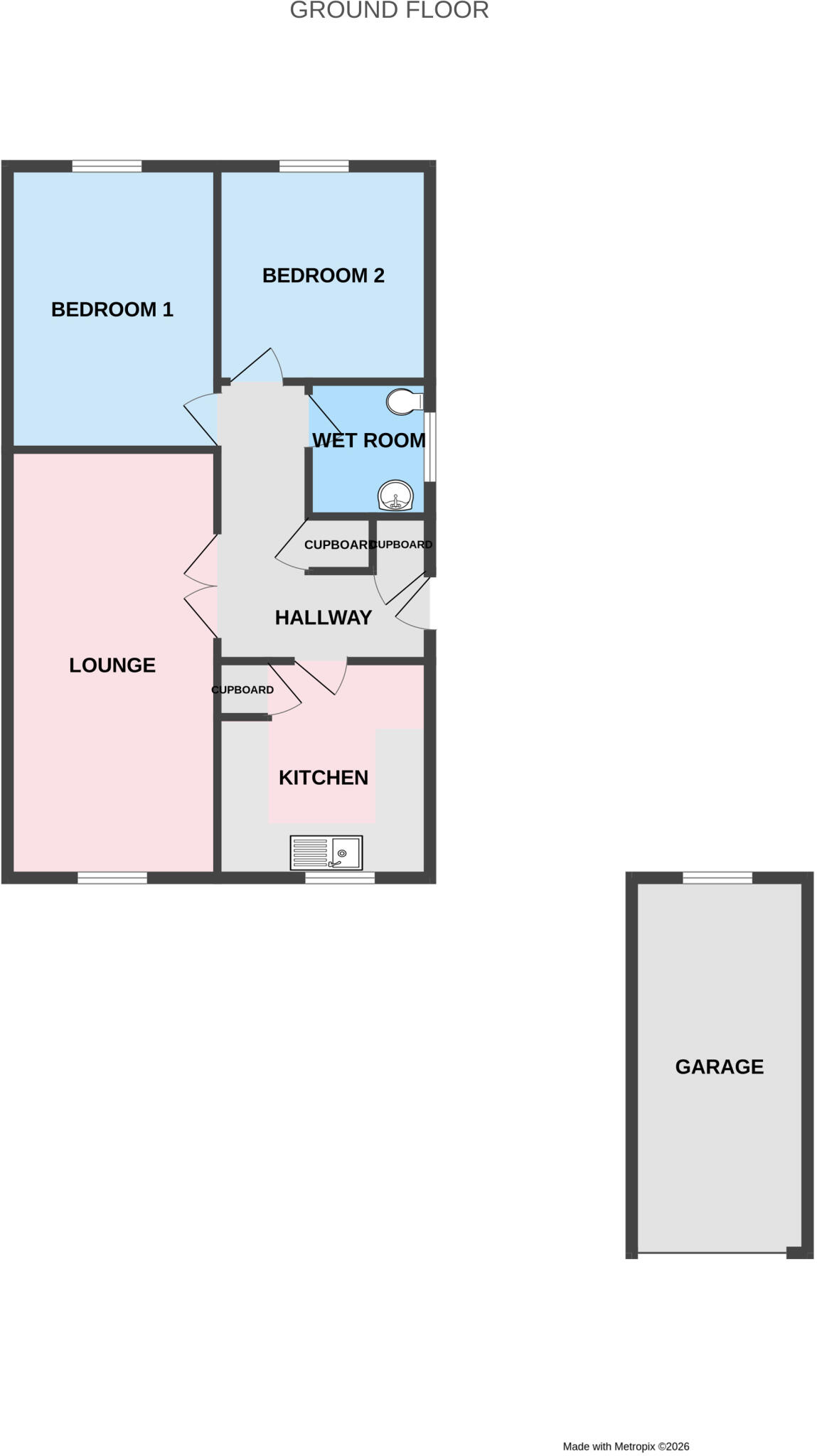 Brambleside, Stafford, Staffordshire, ST17 floorplan