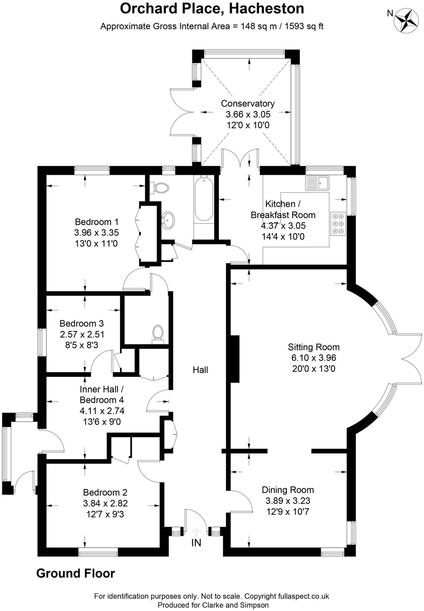 Hacheston, Nr Framlingham, Suffolk floorplan