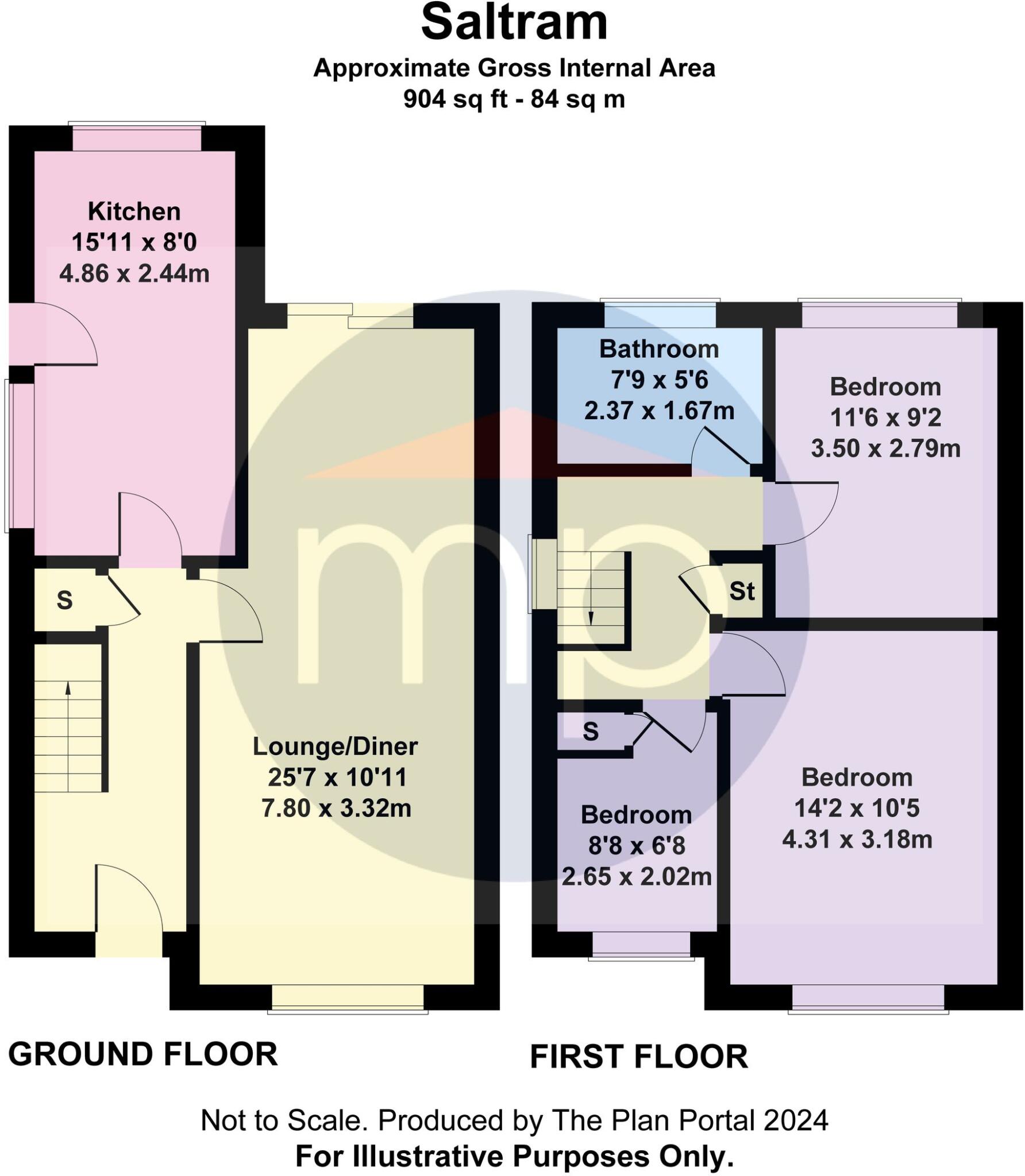 Saltram Grove, Marton-In-Cleveland, TS7 floorplan