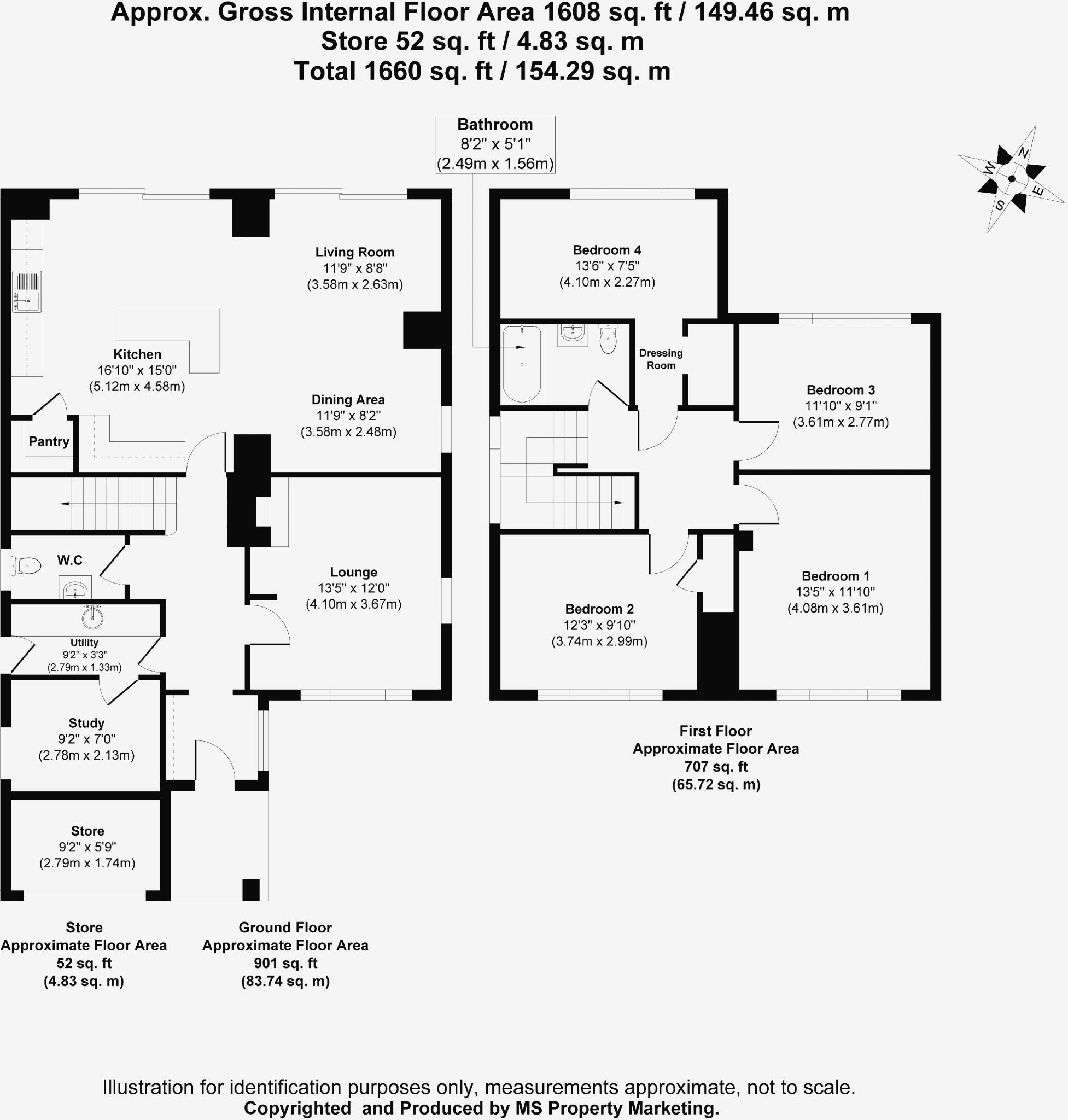 Sandyridge, Nether Poppleton, York floorplan