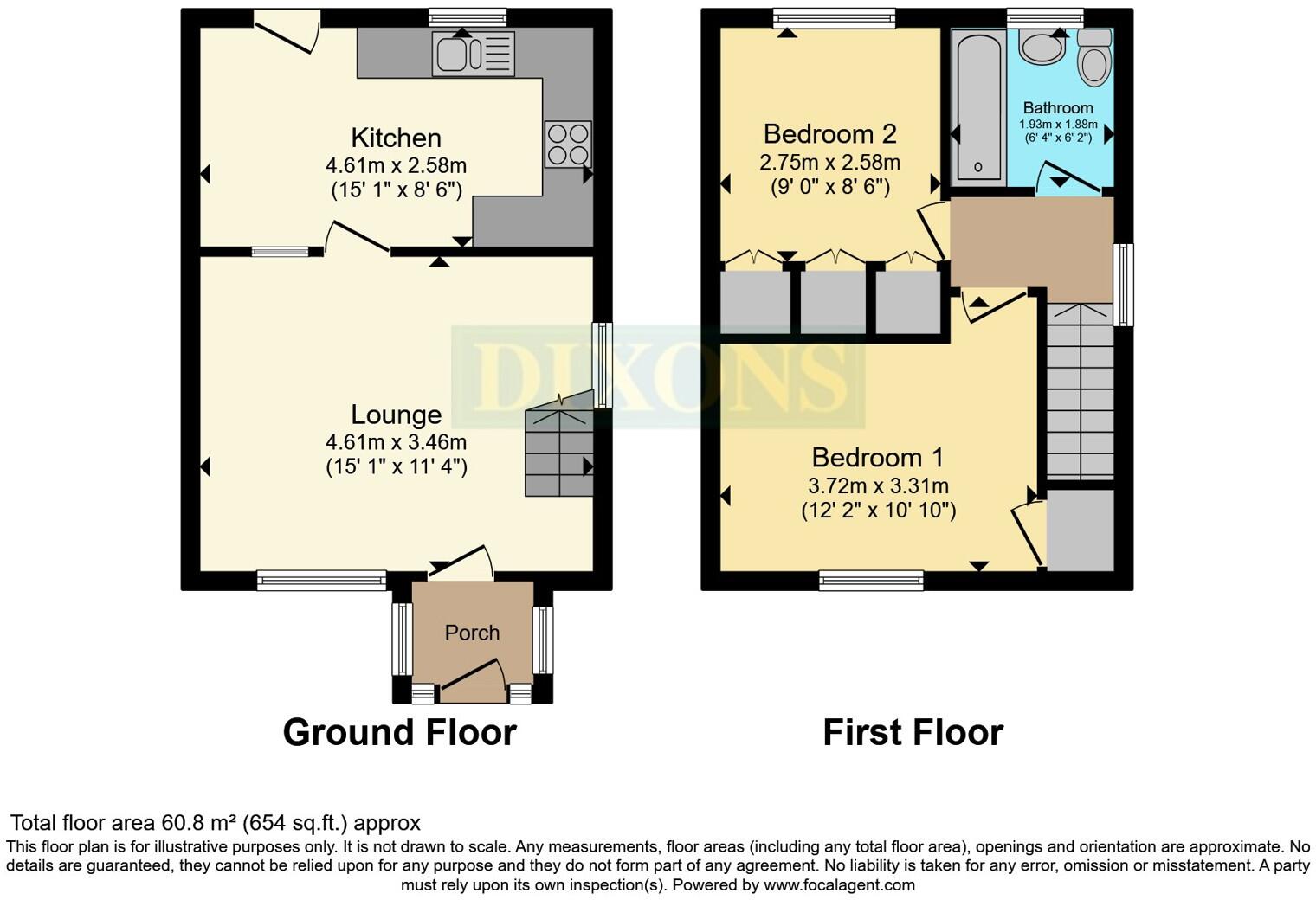 Swift Park Grove, Kidderminster, DY10 floorplan