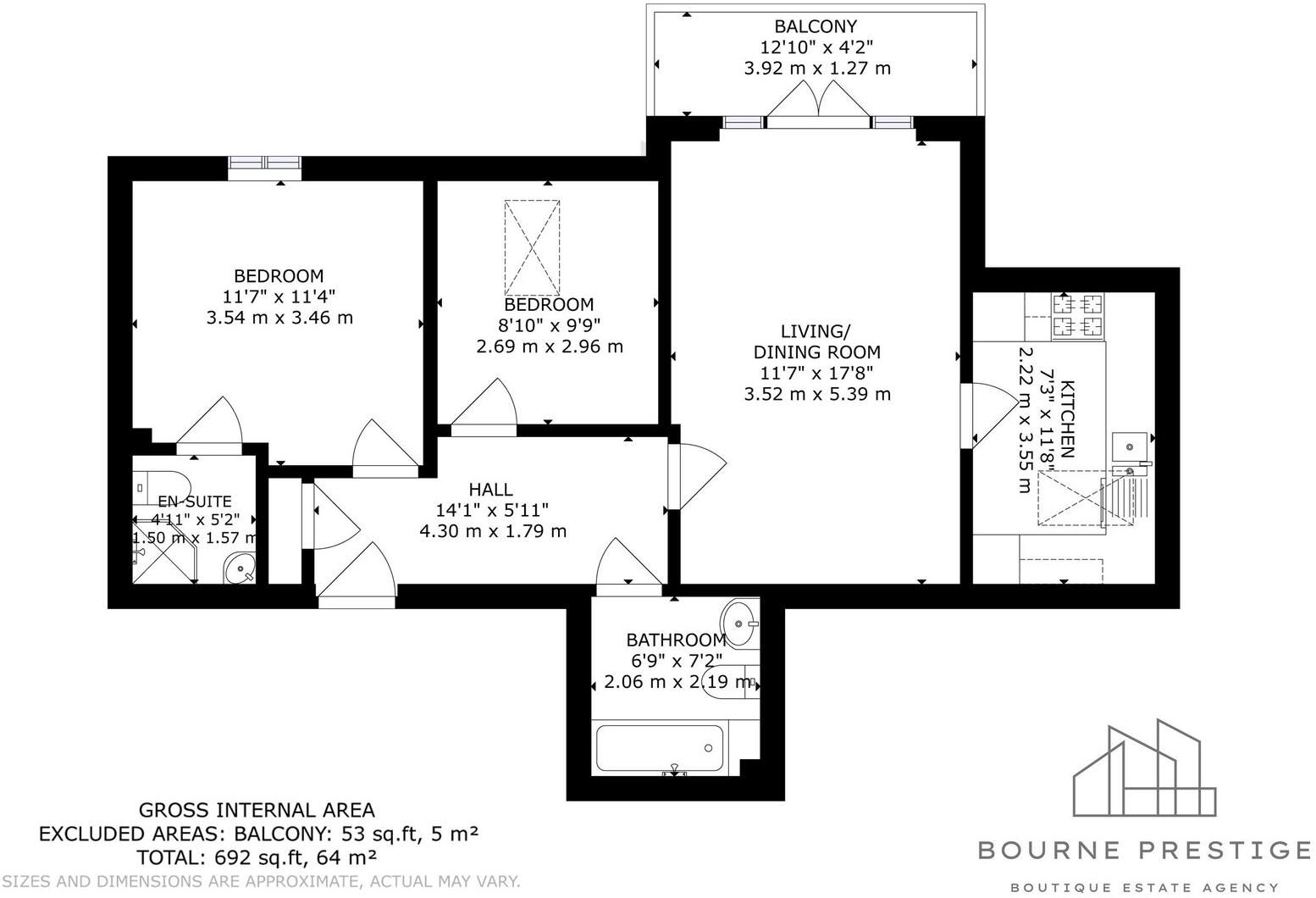 Studland Road, Bournemouth, BH4 8HL floorplan