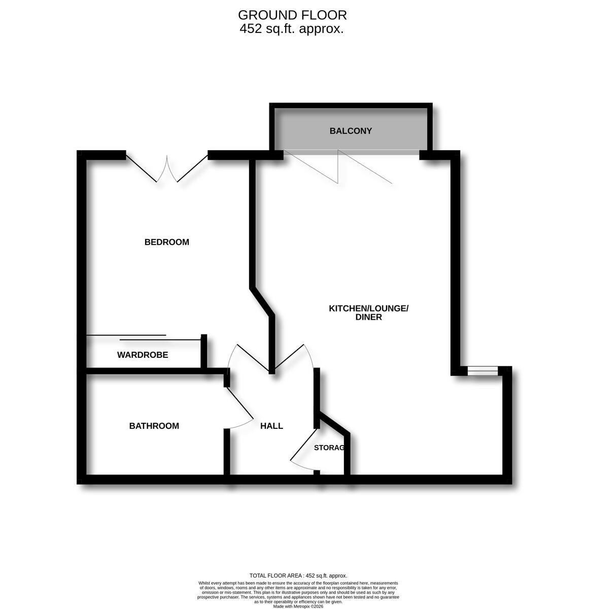 90, High Road, Benfleet, SS7 floorplan
