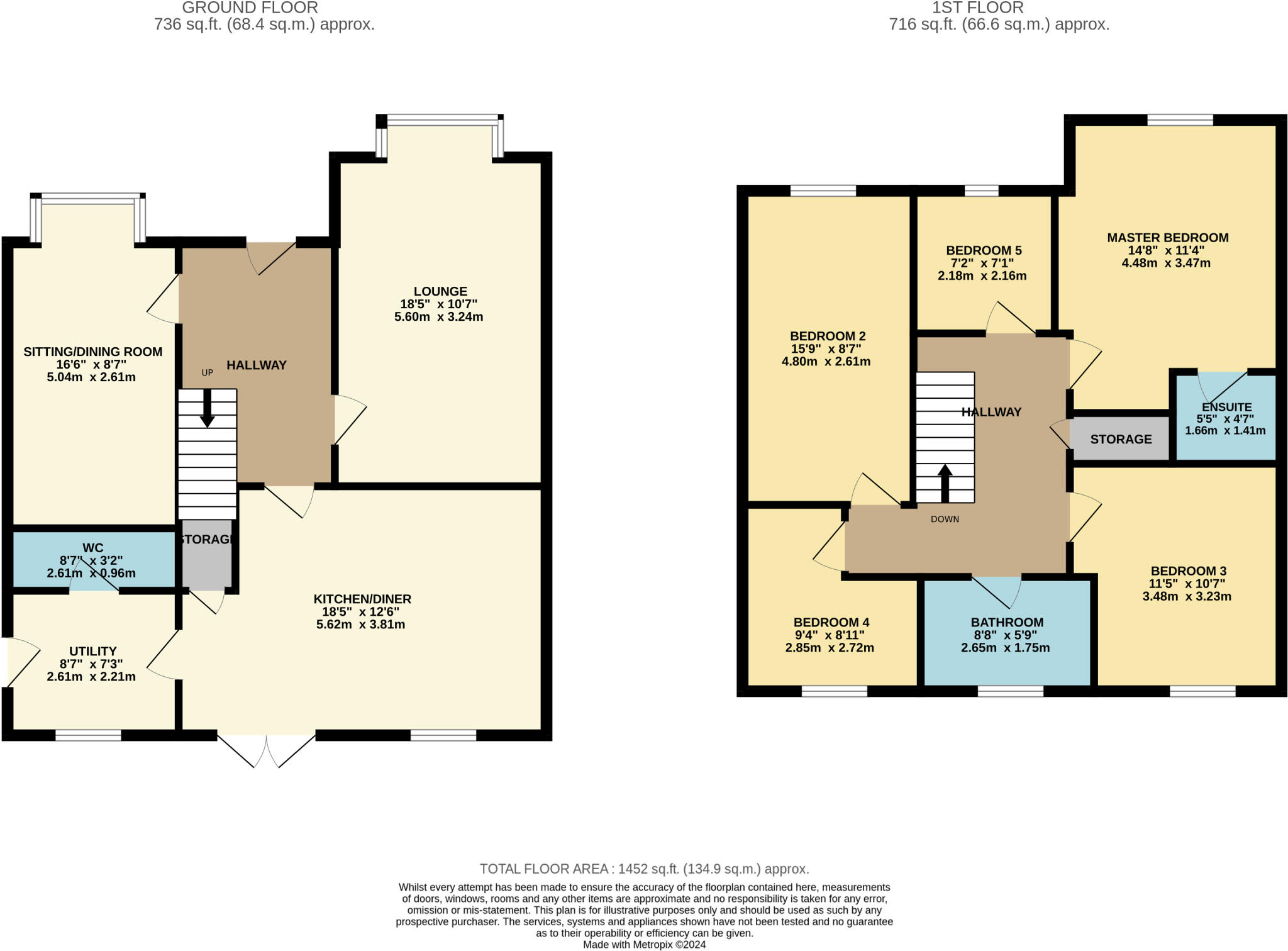 Linnards Lane, Wincham floorplan