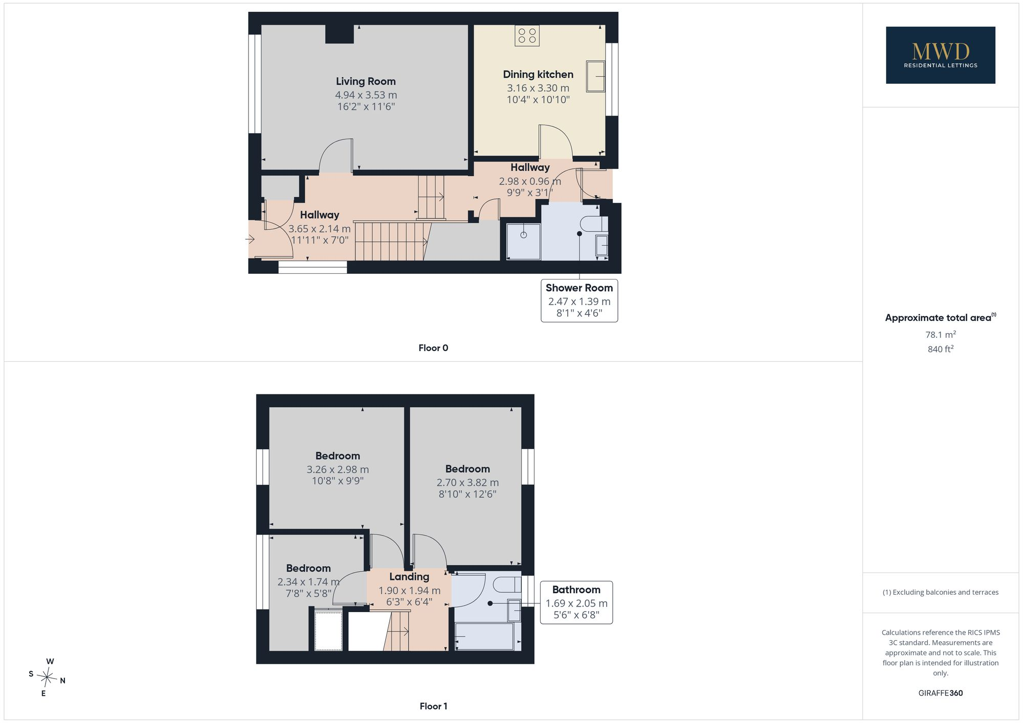 Jamaica Drive, East Kilbride, G75 floorplan