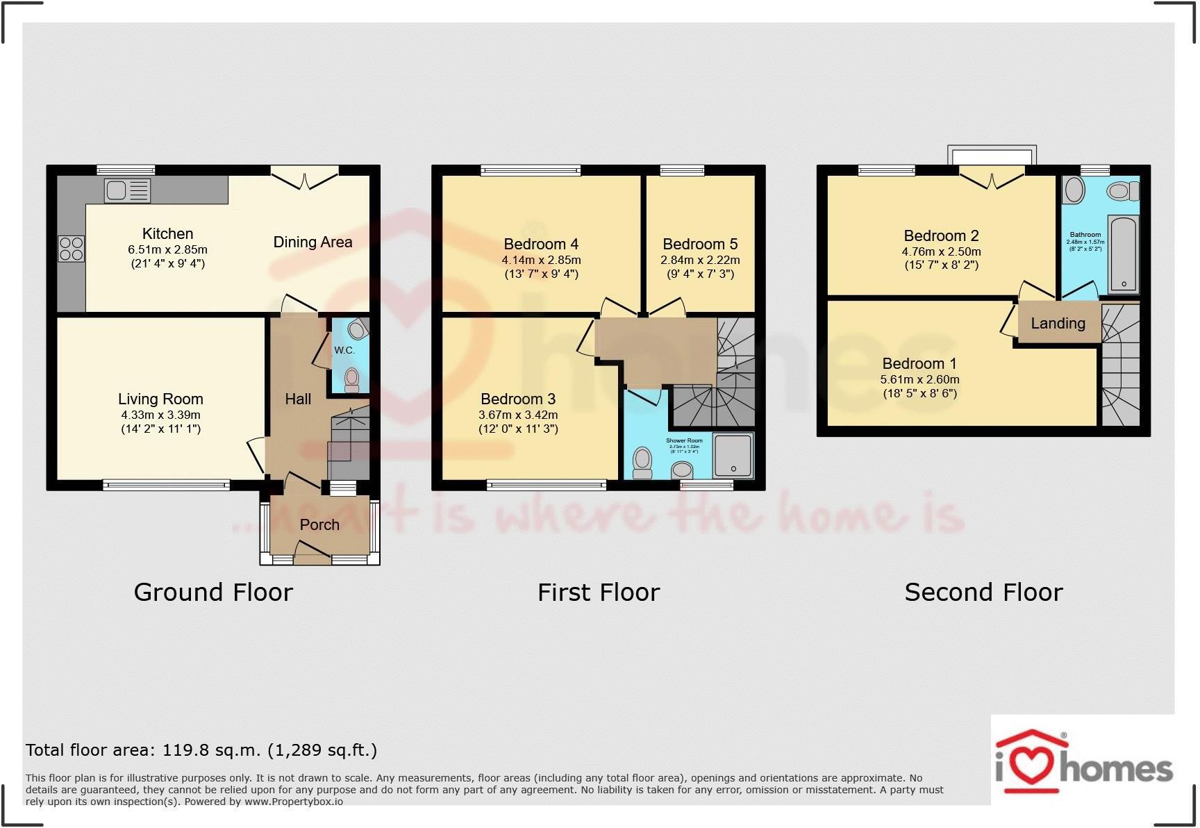 Drake Road, Walsall floorplan