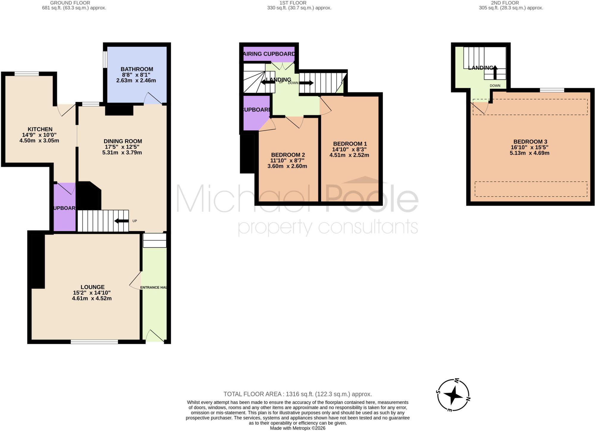 Front Street, Greatham, TS25 floorplan