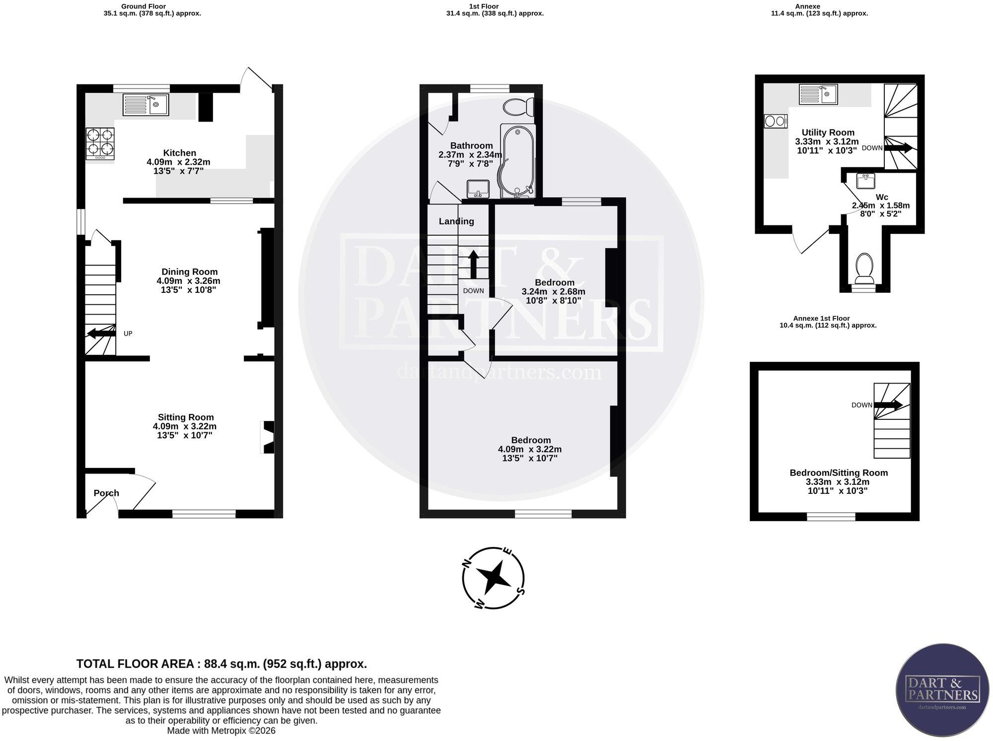 Badlake Hill, Dawlish, EX7 floorplan