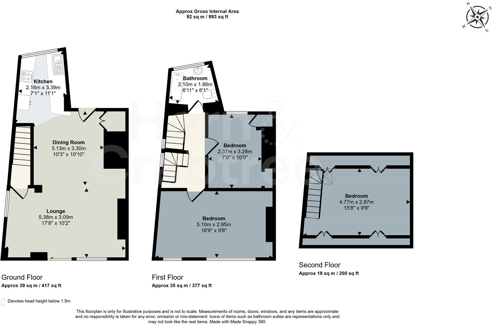 Railway Terrace, Tongwynlais, Cardiff floorplan