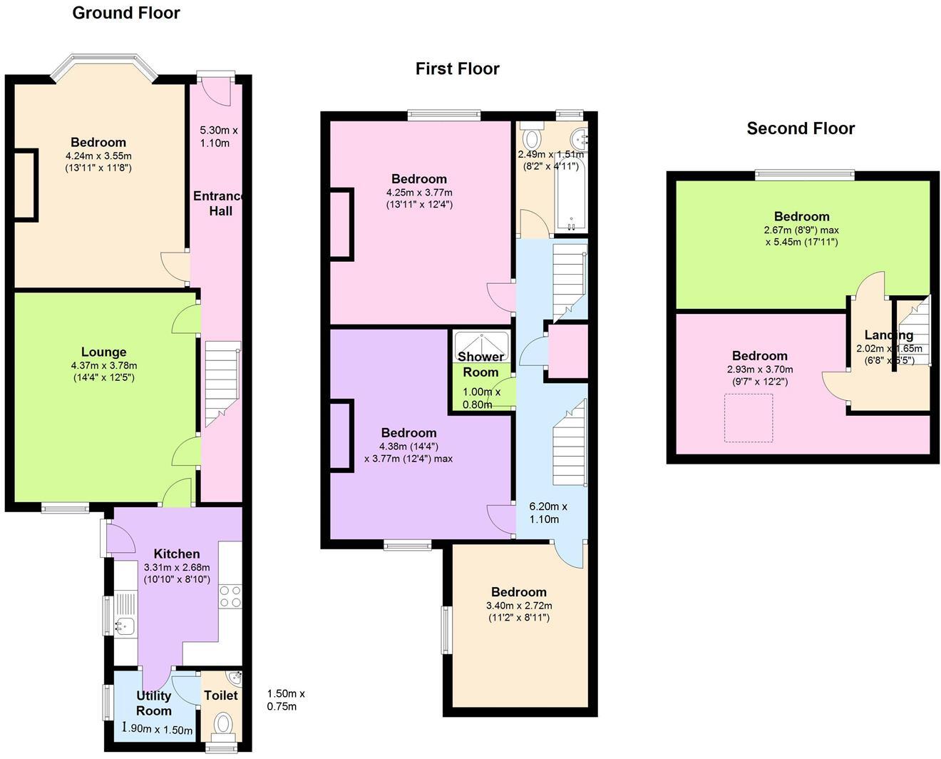 17 Wiseton Road, Sheffield floorplan