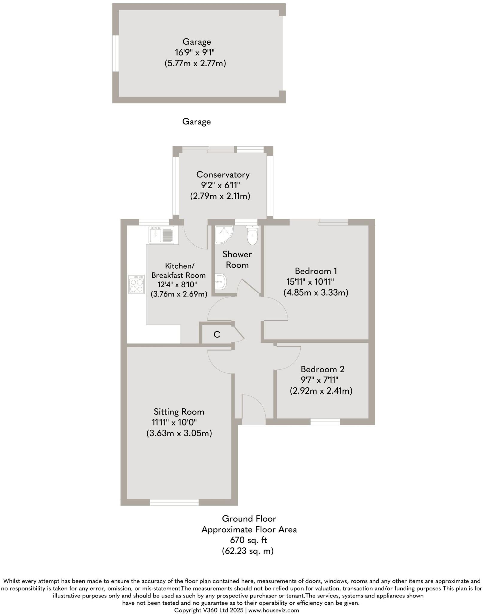 Perfectly Positioned Bungalow in Hunstanton floorplan
