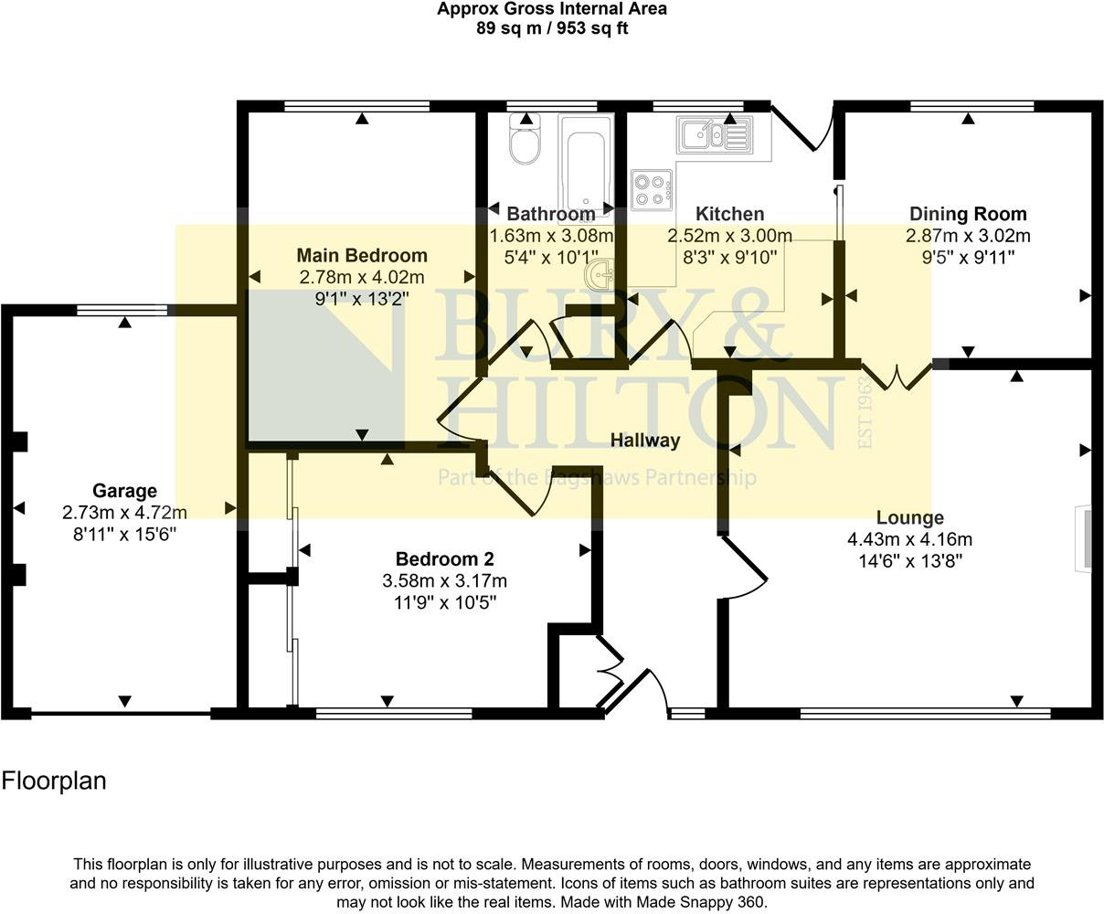 Netherfield Road, Chapel-En-Le-Frith, High Peak floorplan