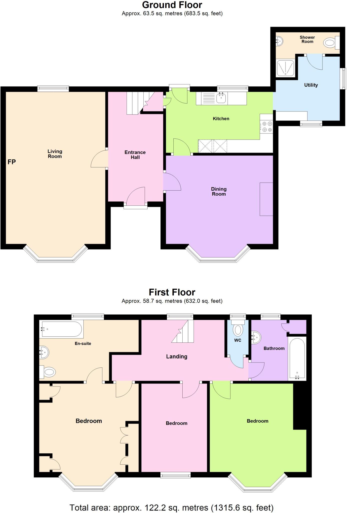 Wark, Northumberland, NE48 floorplan