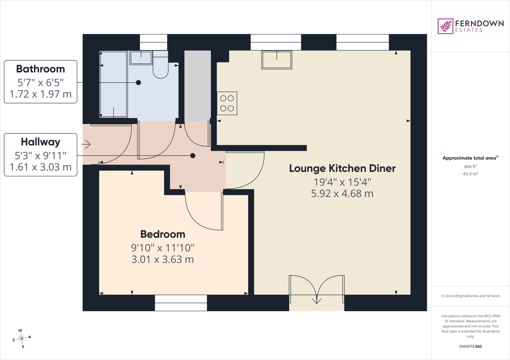 Wilson Avenue, Chelmsley Wood, Birmingham, West Midlands, B37 floorplan