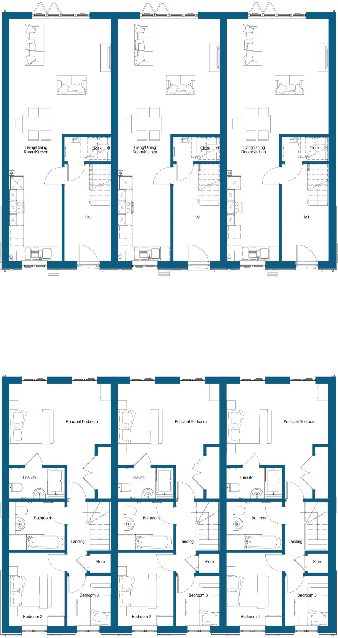 The Brook, Pottery Grove, Deal, CT14 floorplan