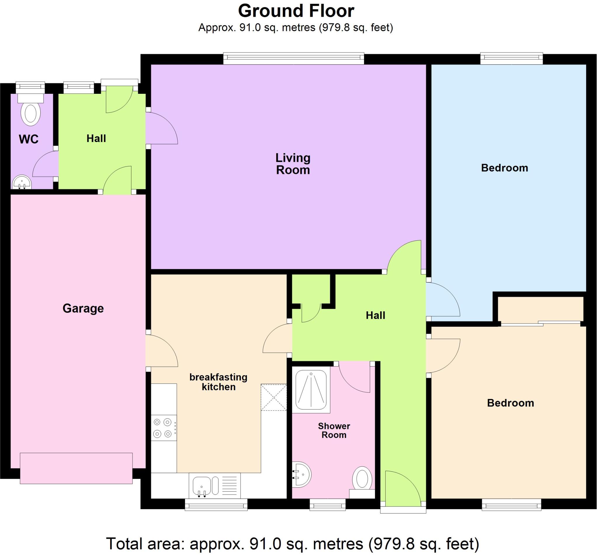 Crofts Way, Corbridge, Northumberland, NE45 floorplan