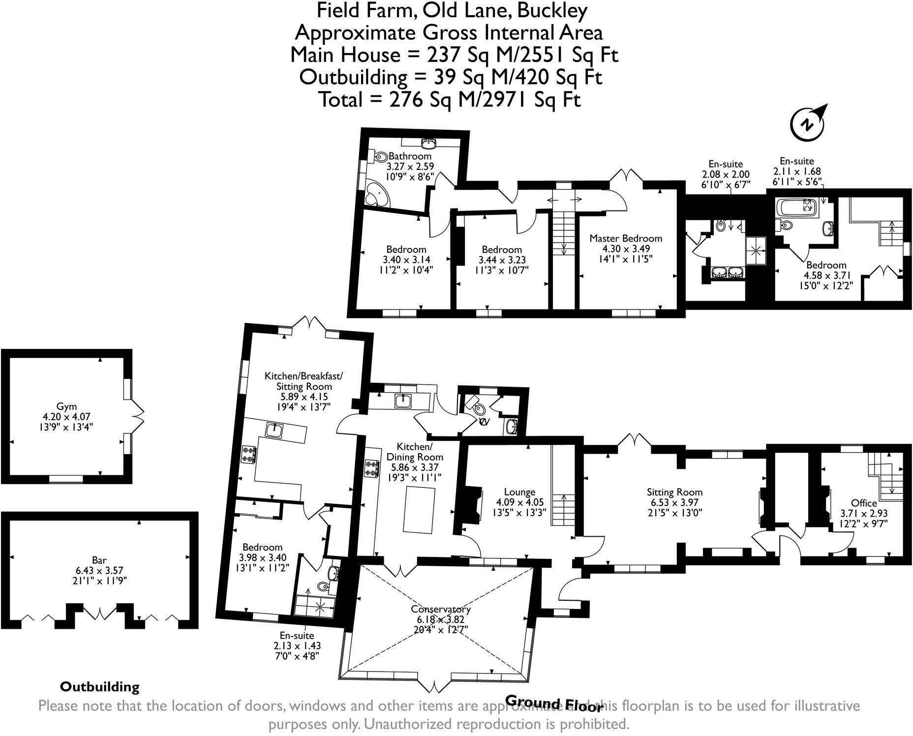 Old Field Farm Lane, Buckley, CH7 floorplan