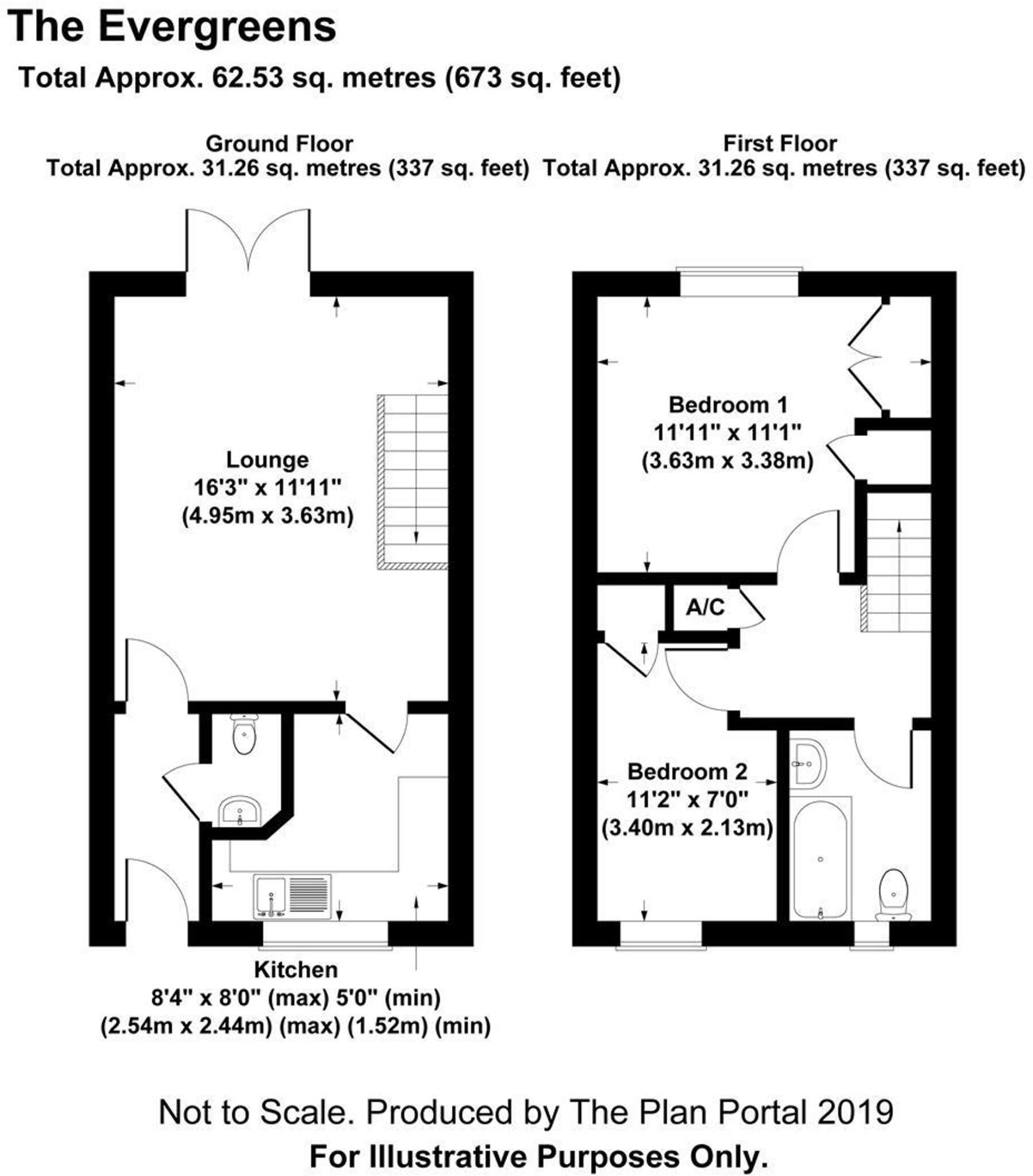 The Evergreens, Nuneaton, CV10 floorplan