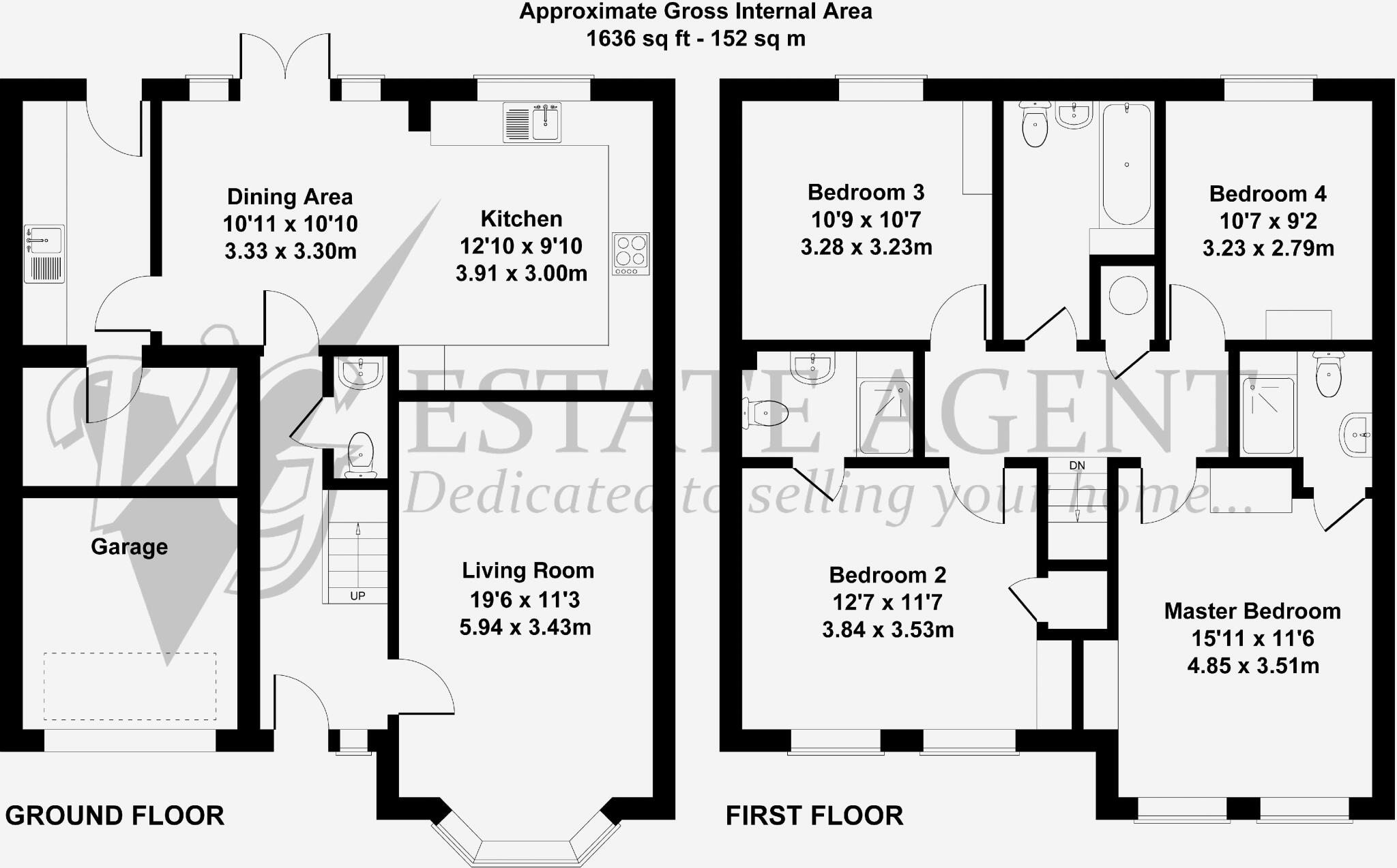 75 Beck Road, Sowerby Bridge HX6 2FG floorplan