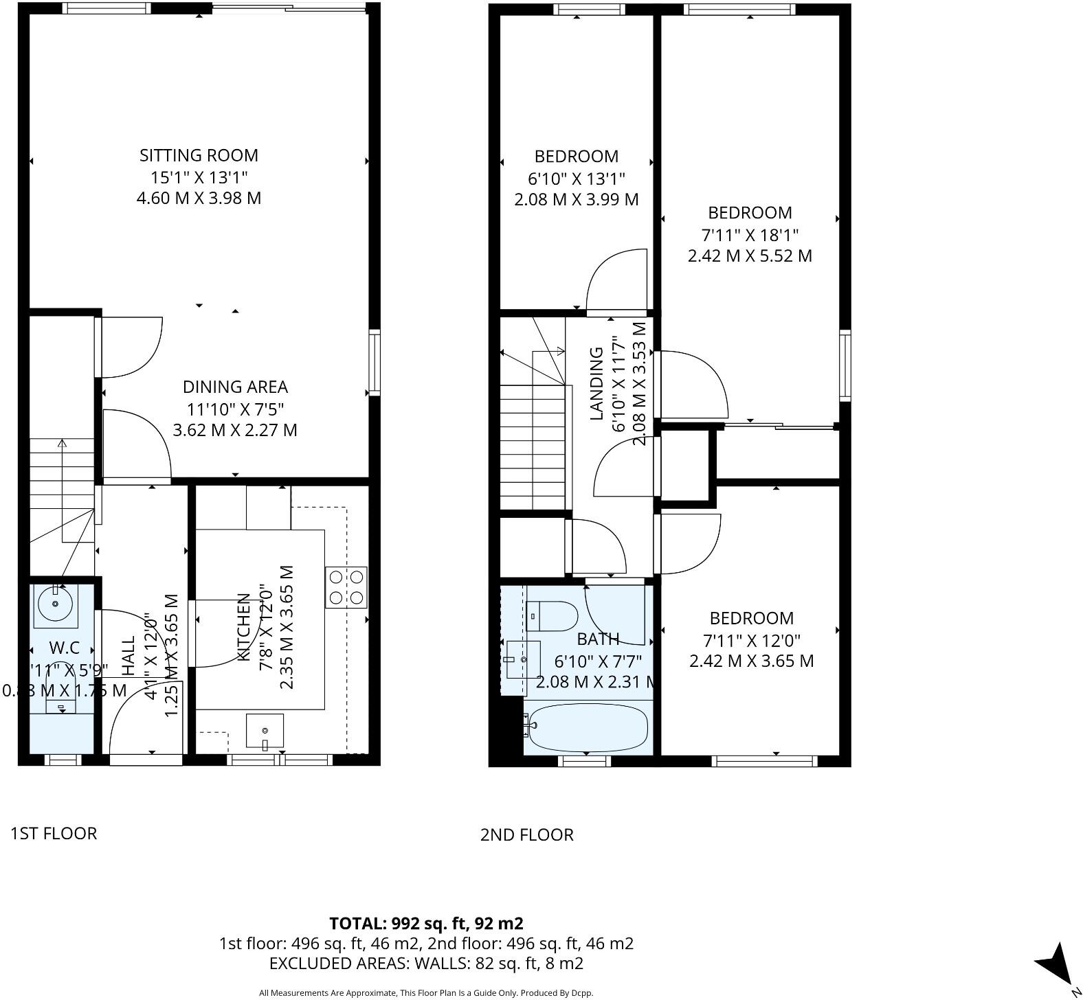 Houghton Way, Bury St. Edmunds, Suffolk, IP33 floorplan