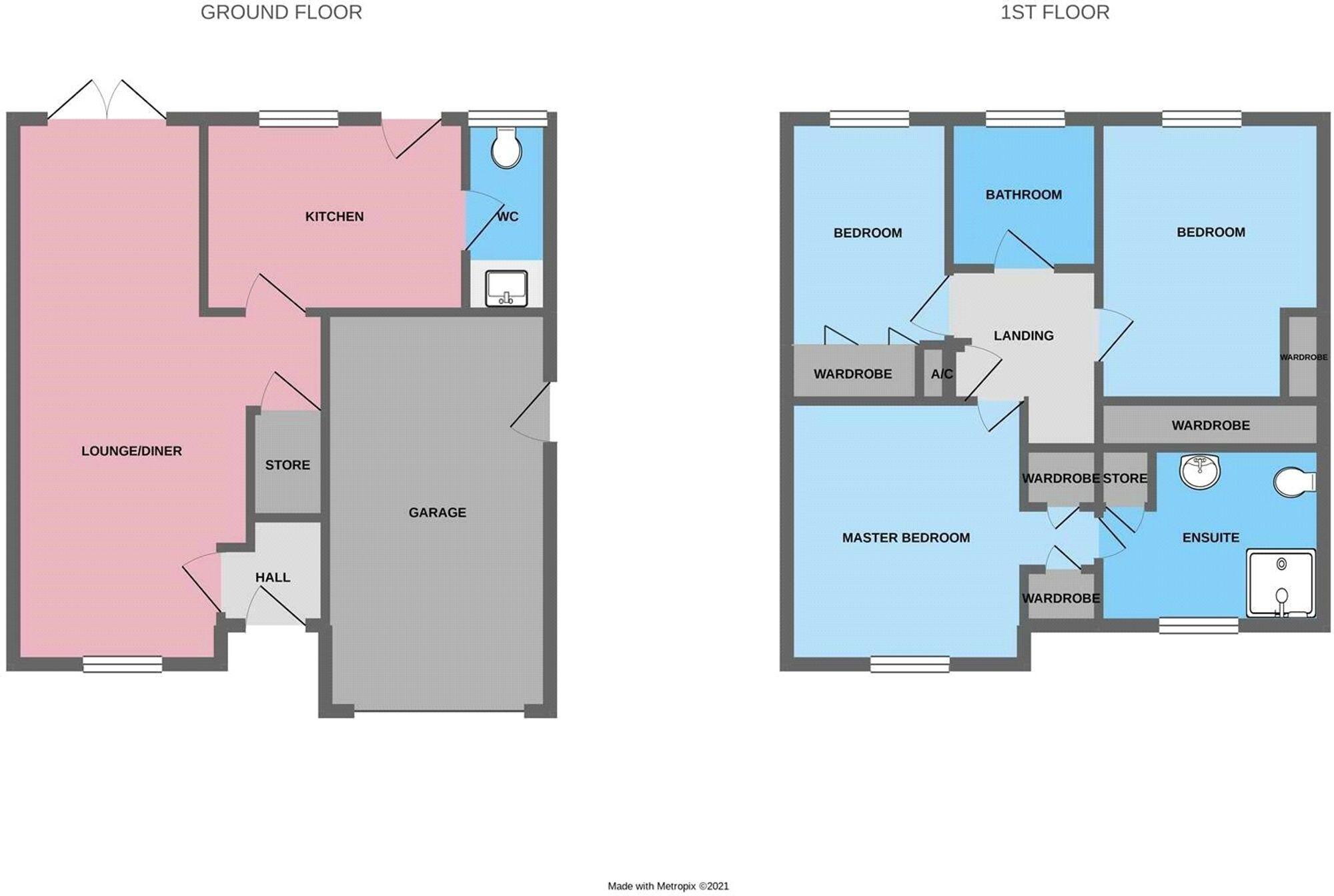 Sunflower Close, Ketley, TF1 floorplan