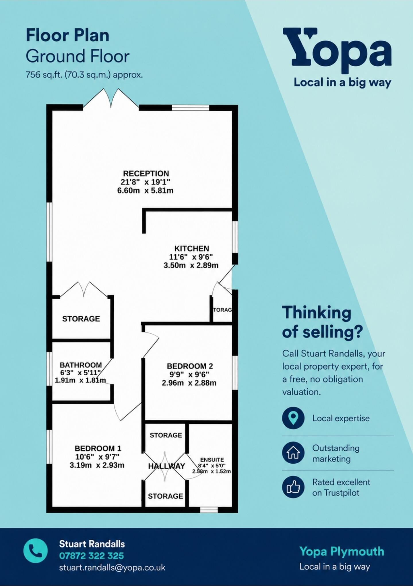 -, Plymouth, PL7 floorplan