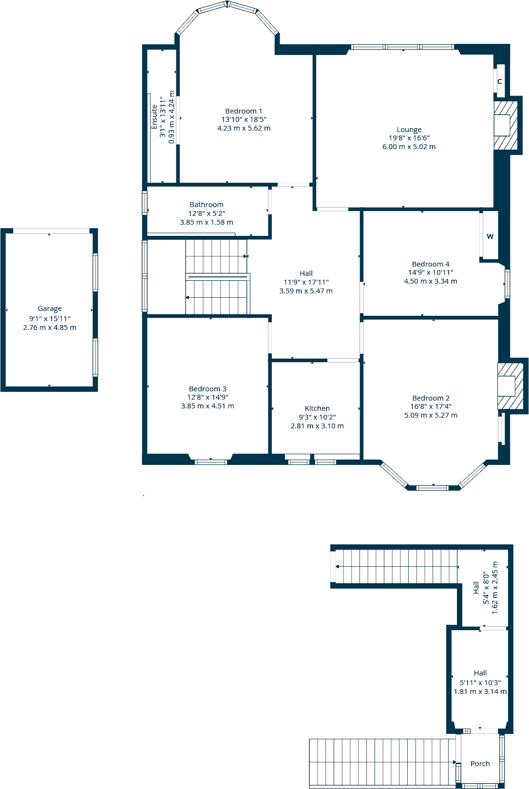 Ardvoulin, 51a Sutherland Avenue, Pollokshields, G41 4ET floorplan