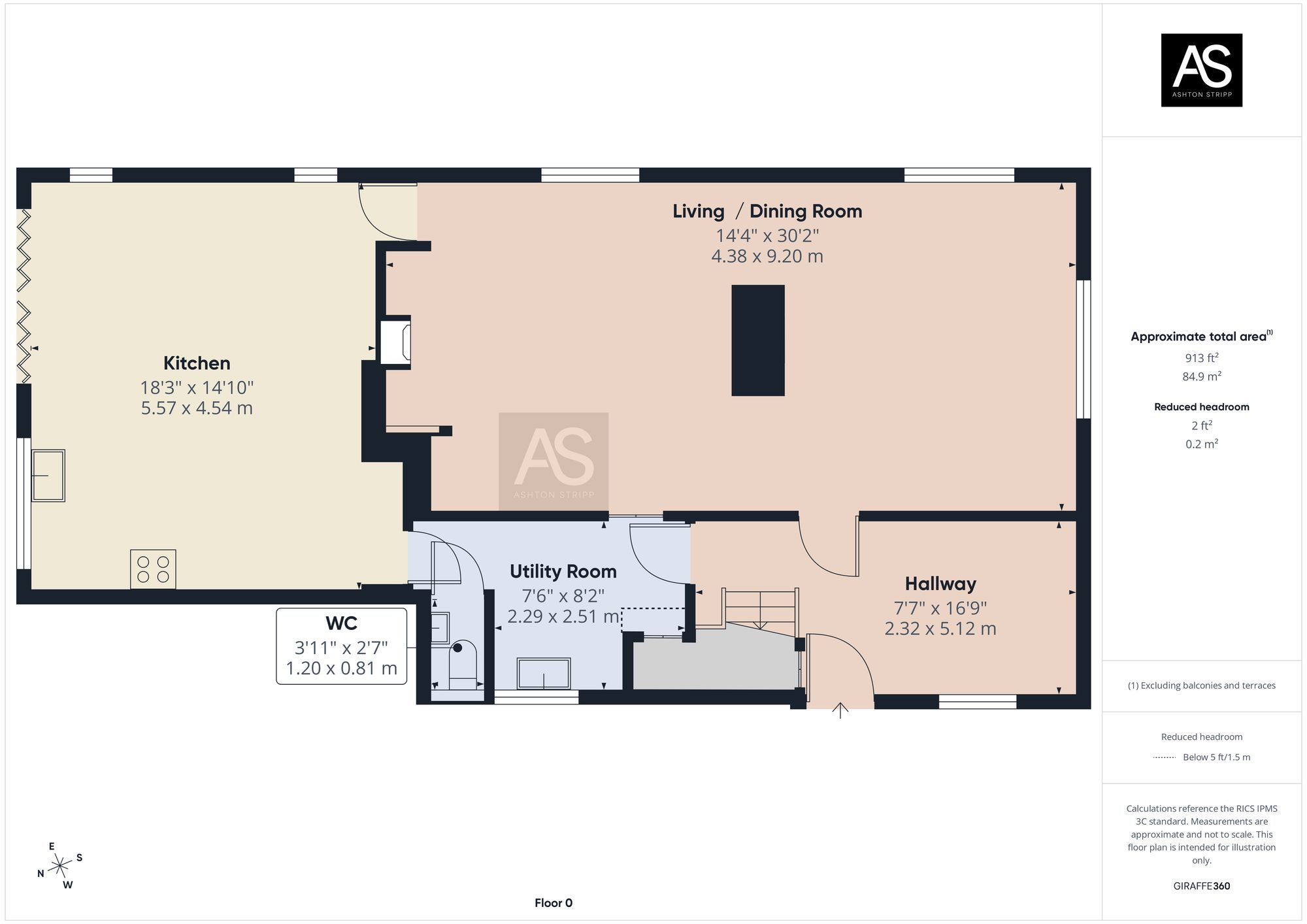 High Street, Ninfield, TN33 floorplan