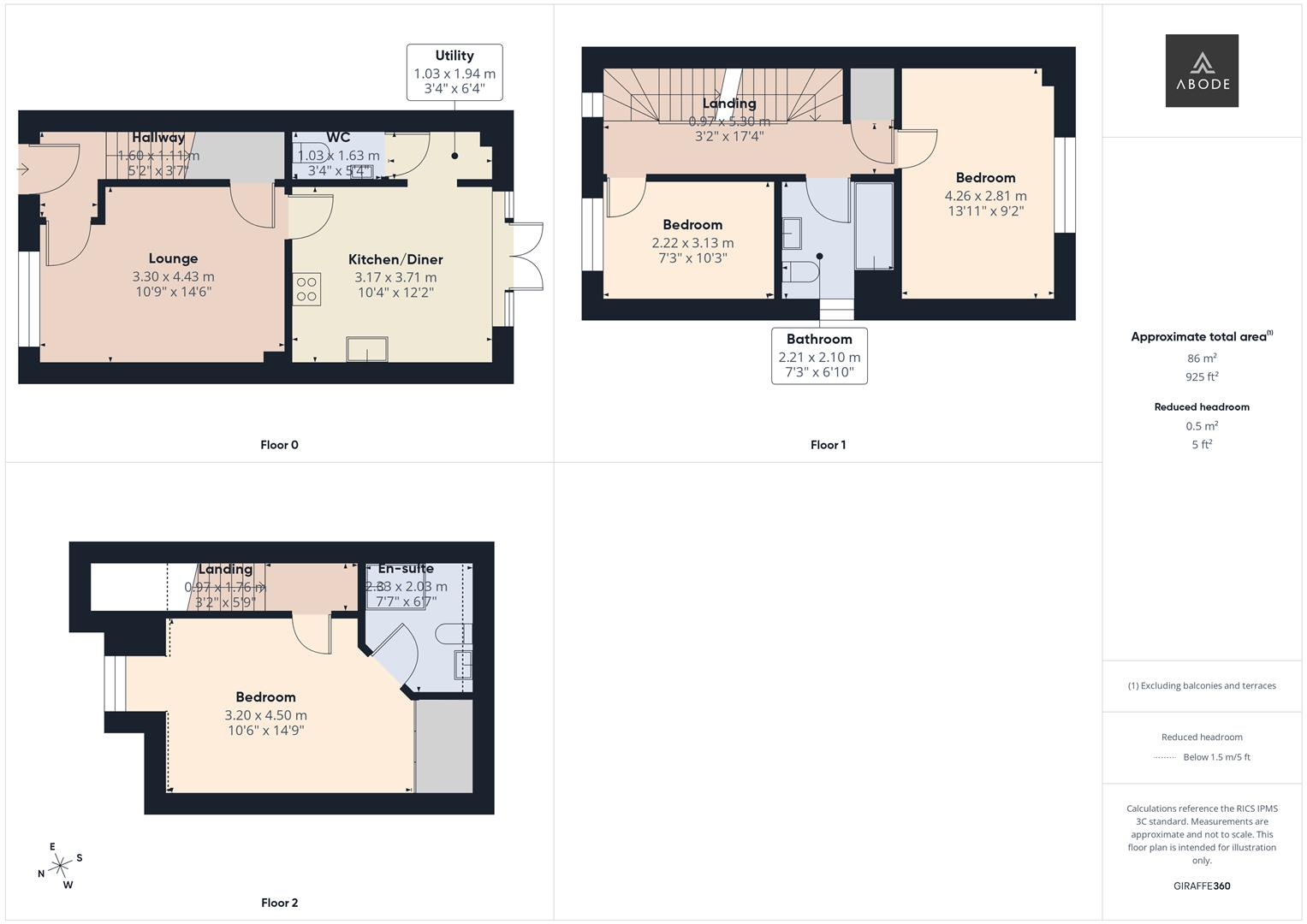 Rosehip Road, Mickleover, Derby floorplan