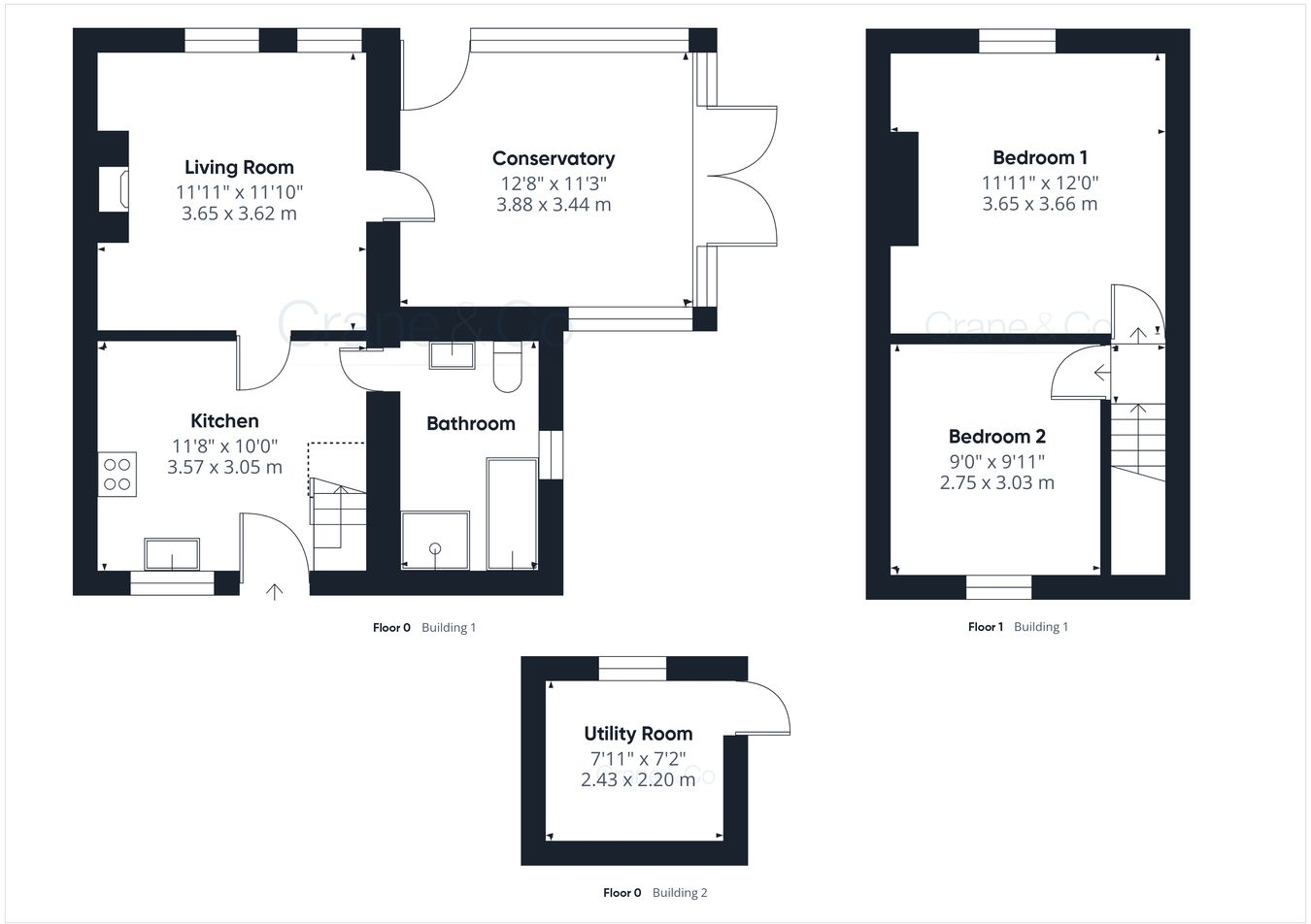 The Triangle, Eastbourne, BN20 floorplan