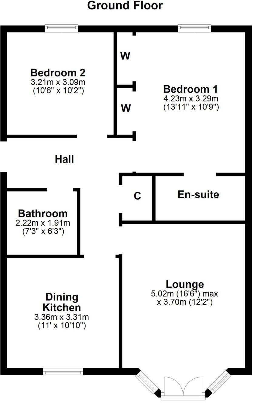 8A Barassiebank Lane, Troon, KA10 6RW floorplan