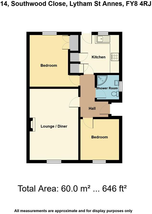 Southwood Close, Lytham floorplan