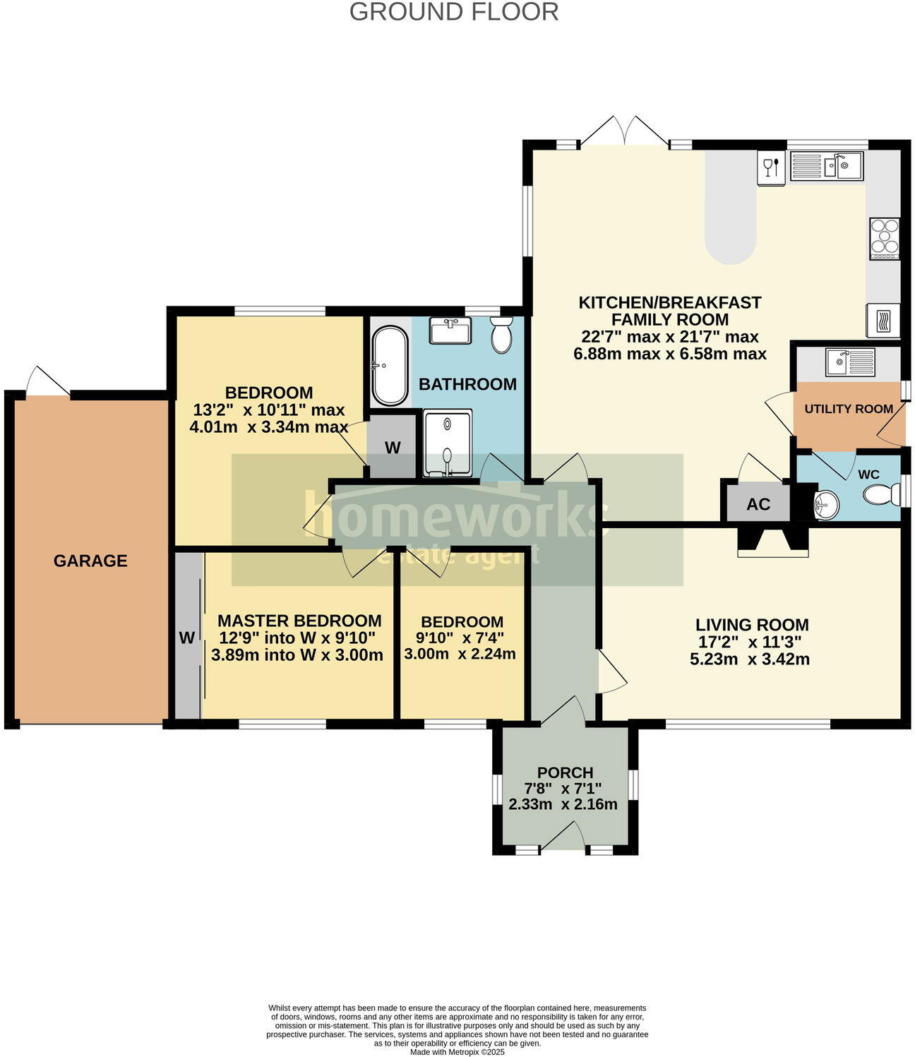 Ashley Road, Beetley, Dereham, NR20 4BS floorplan