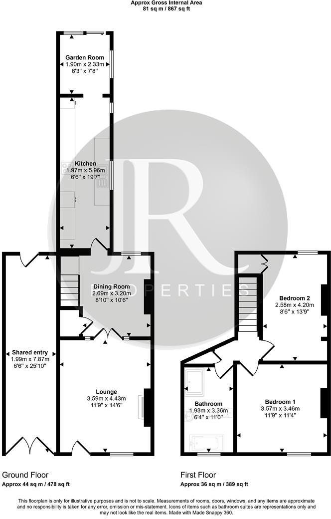 Arch Street, Brereton, Rugeley floorplan