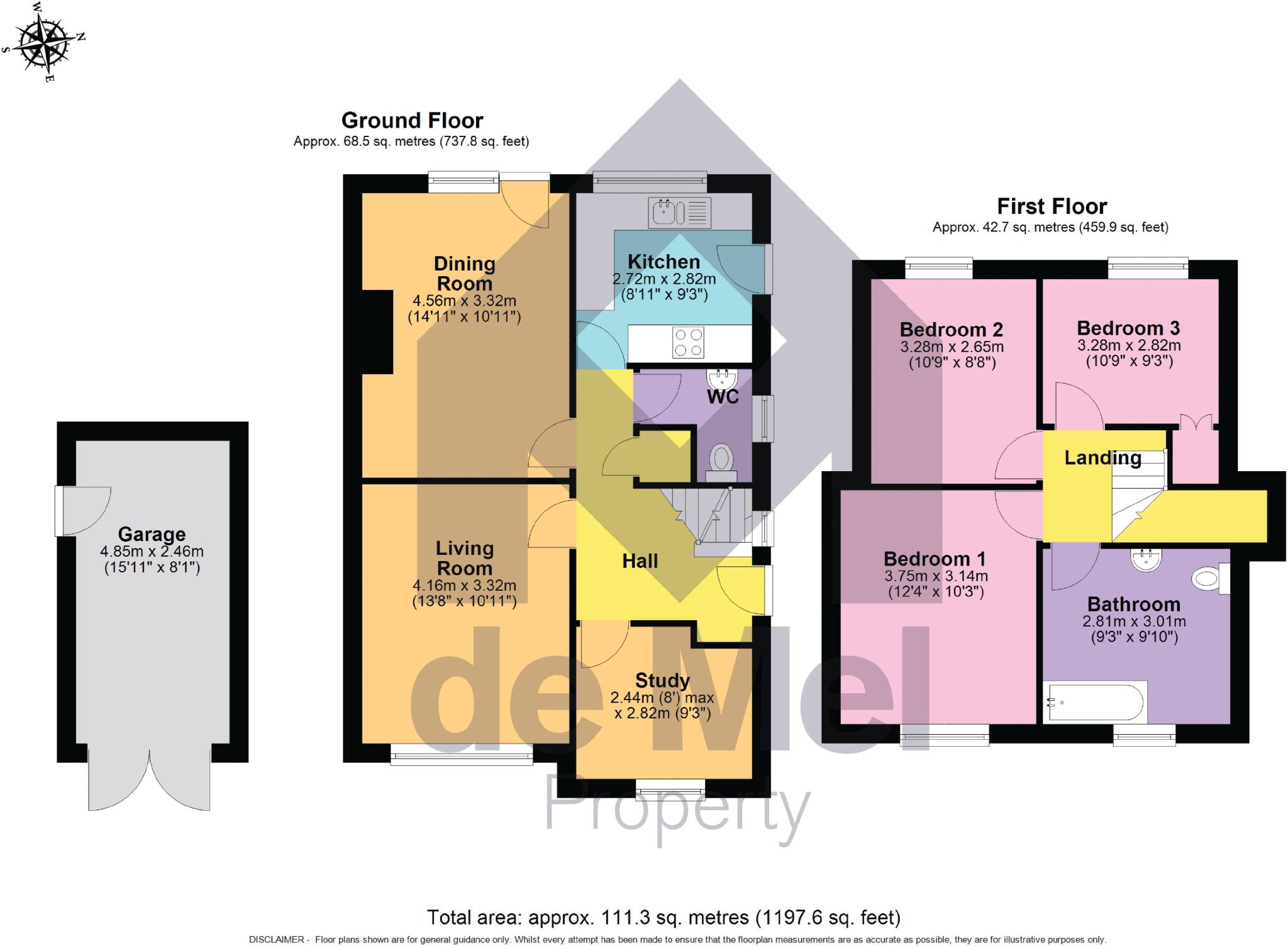 Oakfield Road, Bishops Cleeve floorplan