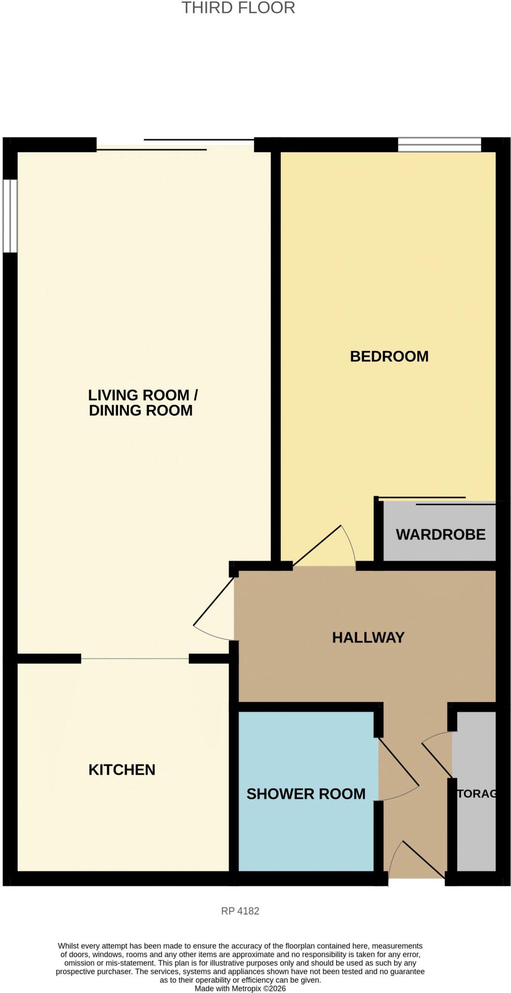West Promenade, Rhos on Sea floorplan