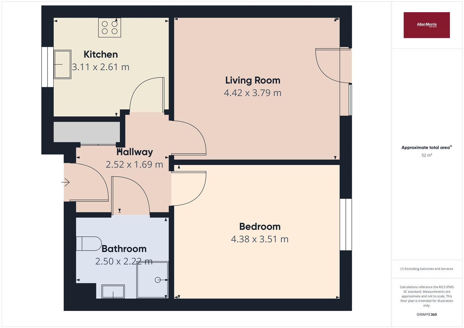 Clarence Park, Malvern floorplan