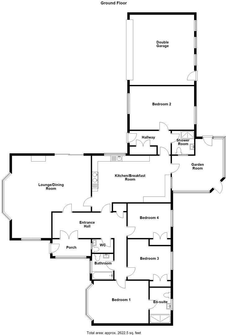 2 Lawley Close, Church Stretton, SY6 6EL floorplan