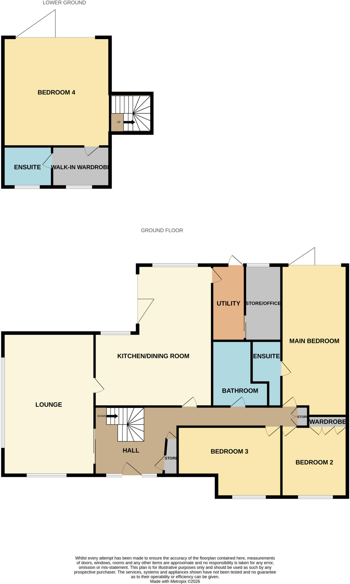 Manor Close, Grasscroft, Oldham floorplan