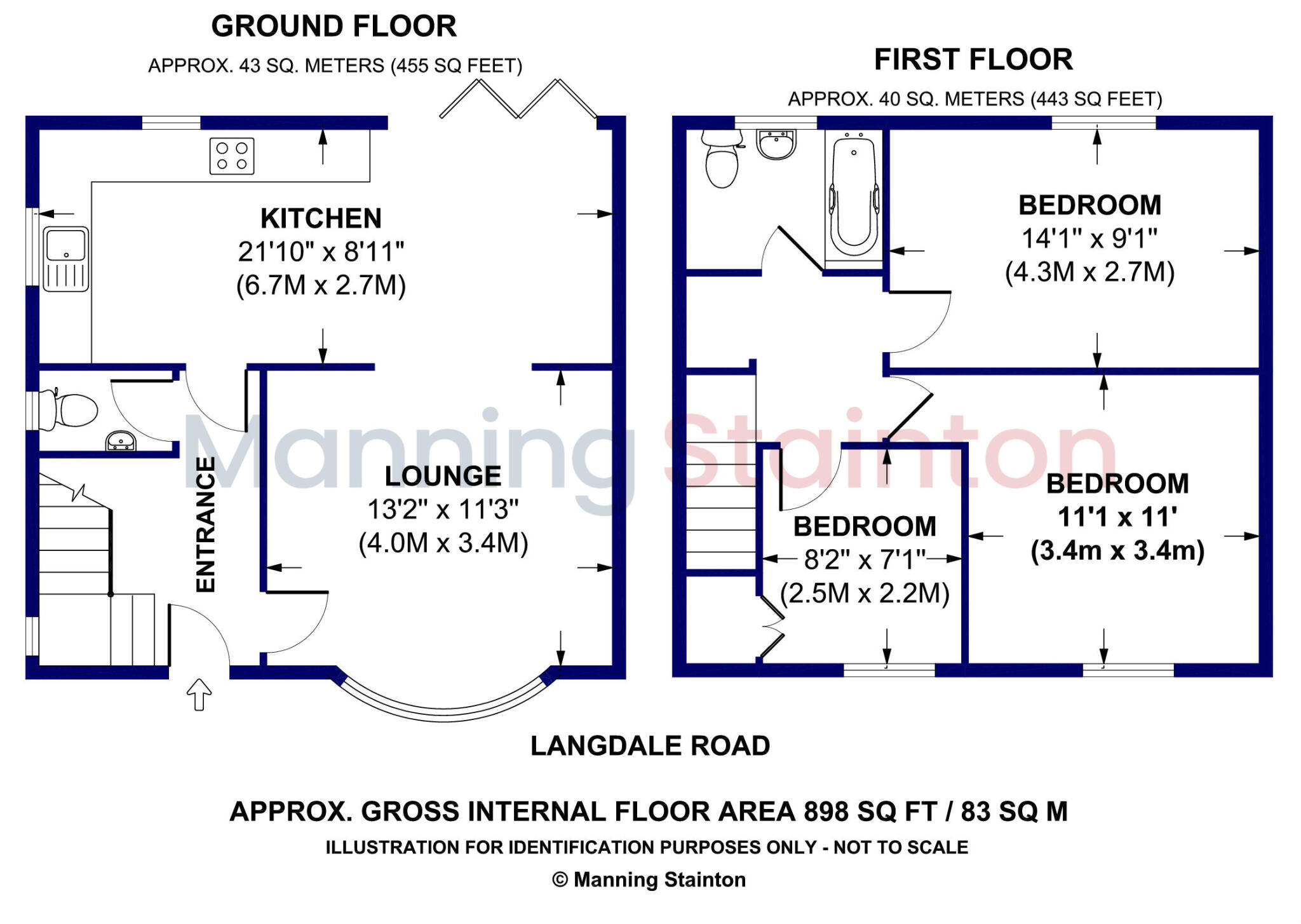 Langdale Road, Woodlesford, Leeds, West Yorkshire floorplan